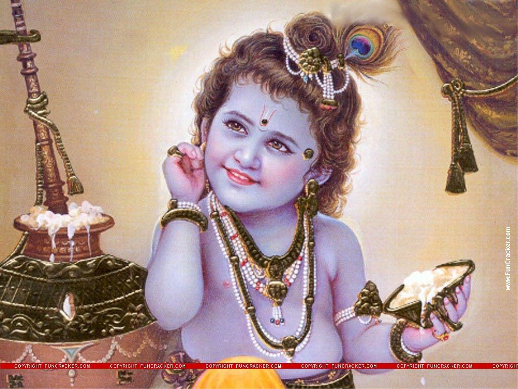 1024x768 wallpaper 7: Lord Krishna Wallpaper