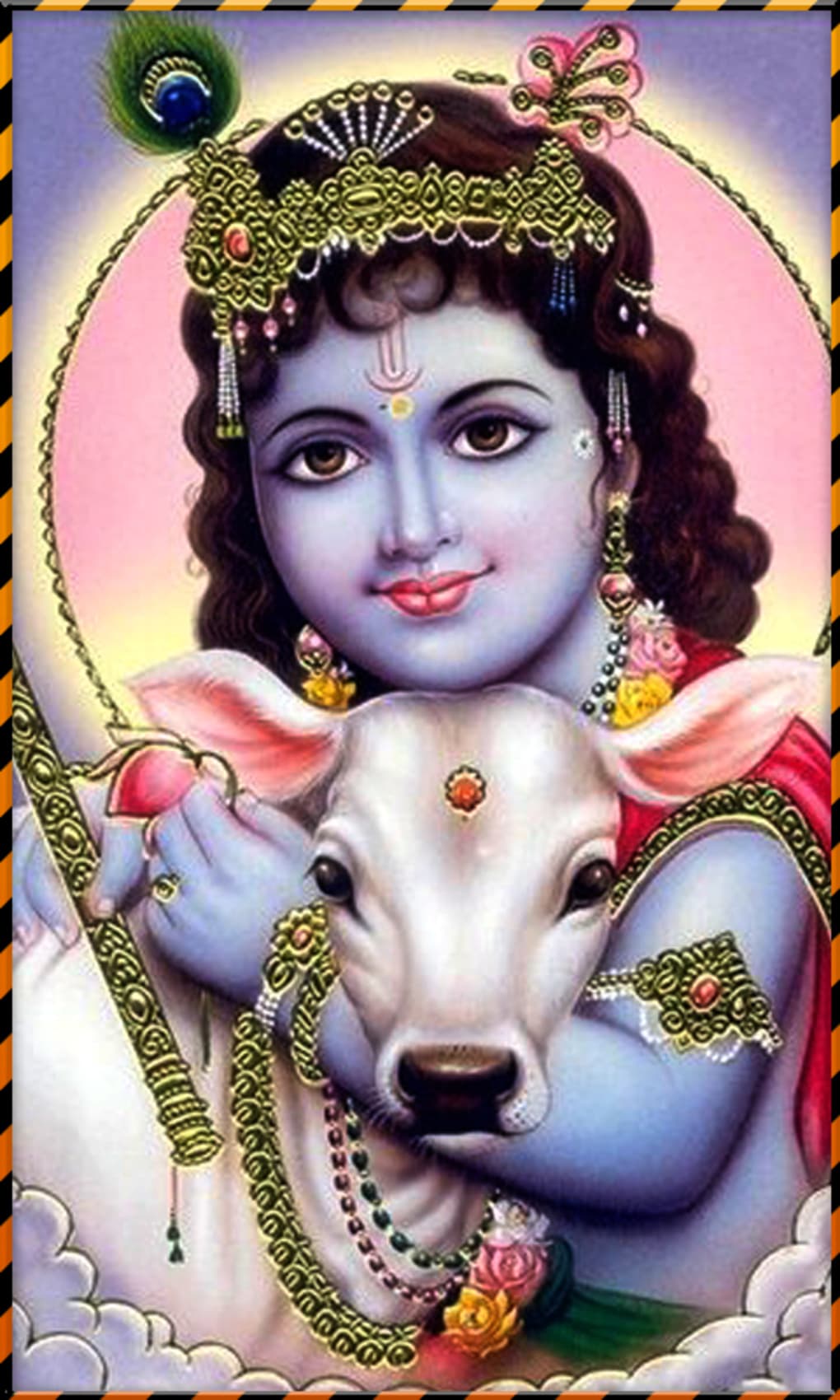 1020x1700 Baby Krishna Wallpaper