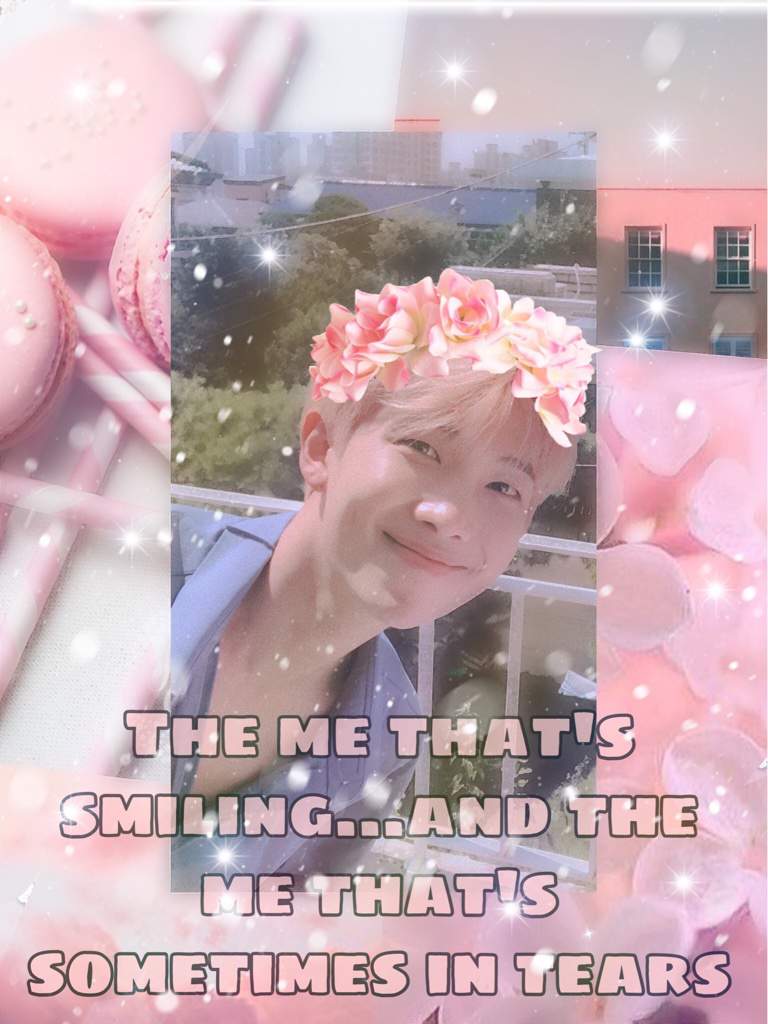 768x1024 Kim Namjoon- pink aesthetic wallpaper. ARMY's Amino