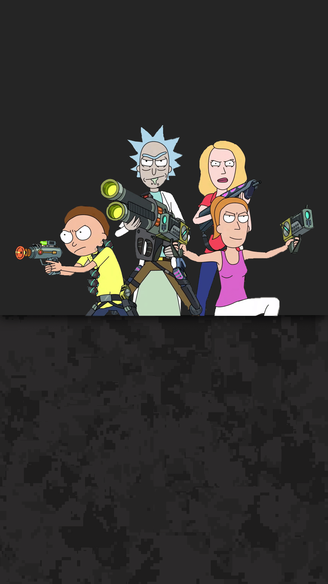 Rick Sanchez Wallpaper 4K, AMOLED, Rick and Morty