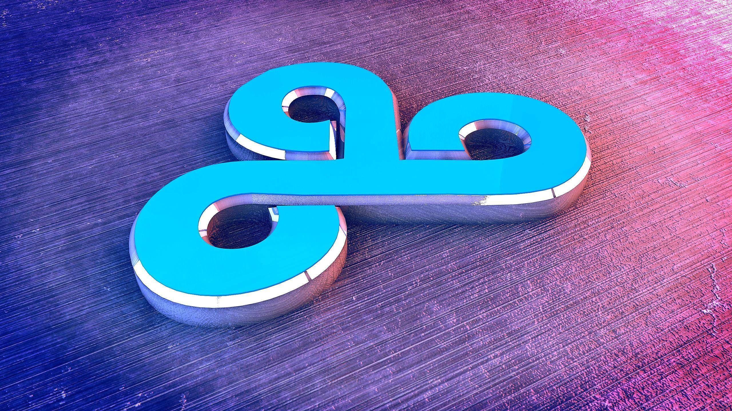 2560x1440 Blue And Gray Logo Emblem, Video Games, Counter Strike: Global