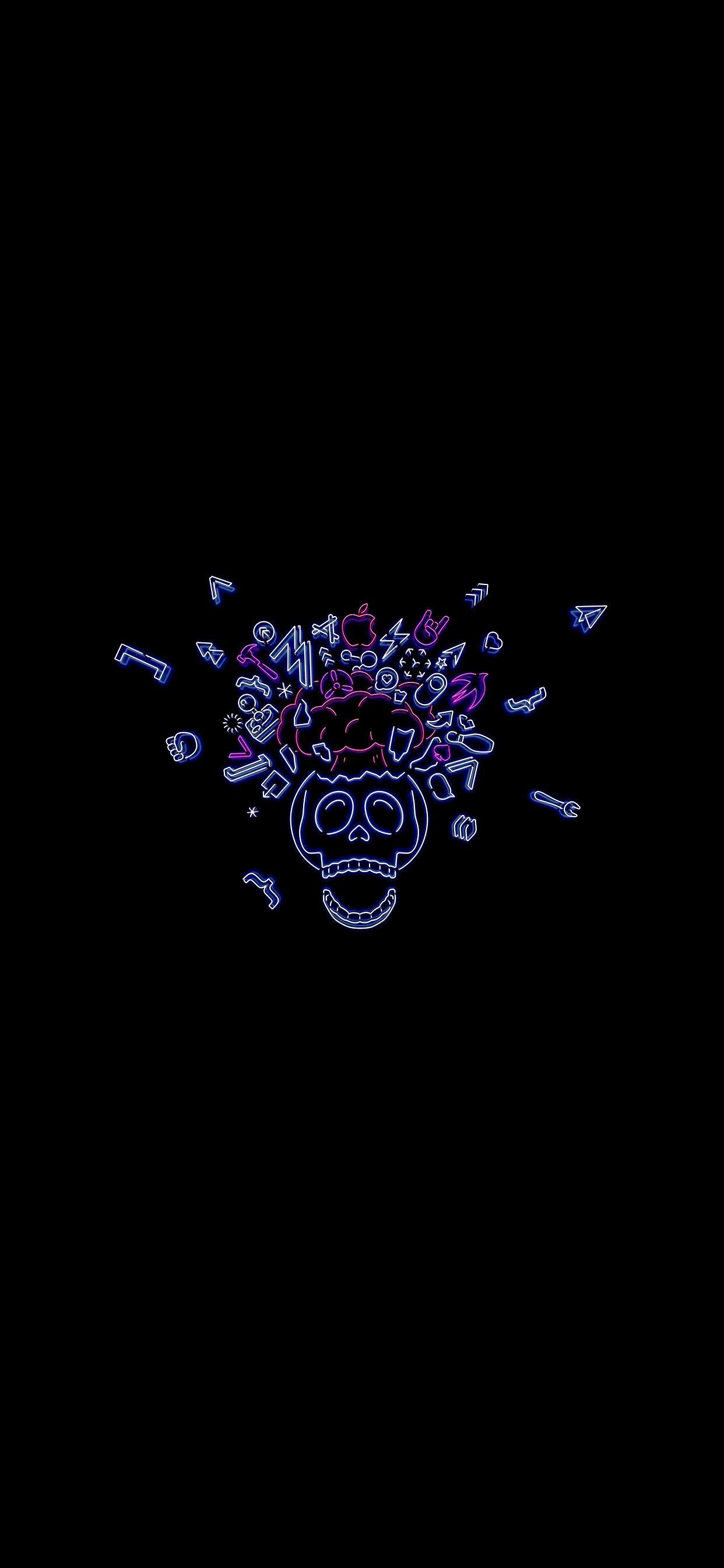 1242x2688 Dark Mode Wallpaper