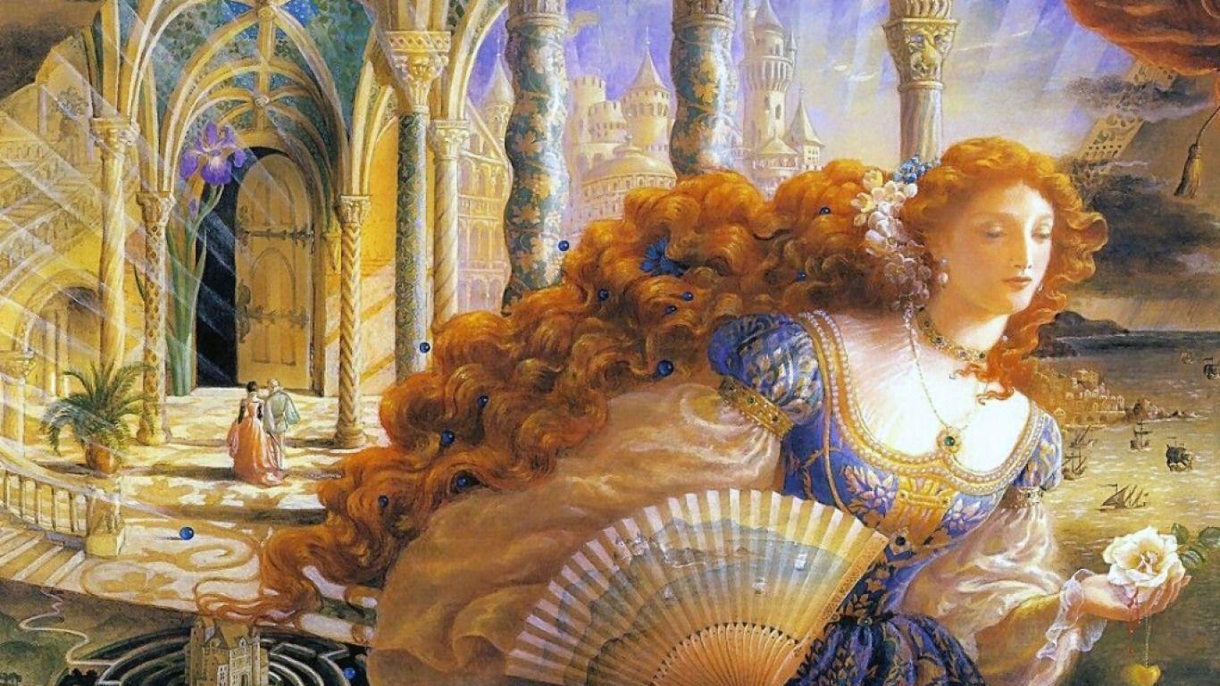Woman Painting Wallpapers - Top Free Woman Painting Backgrounds -  WallpaperAccess