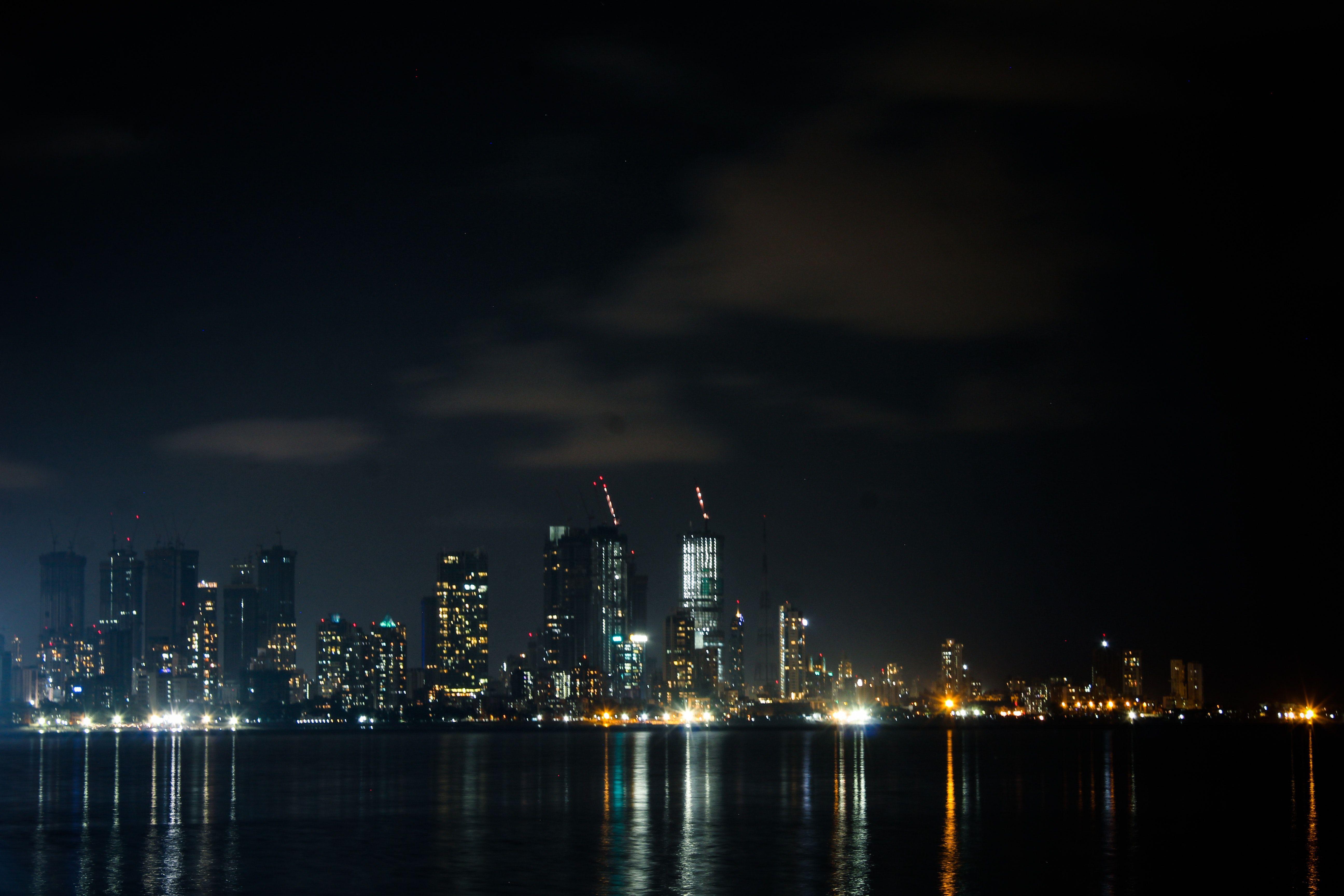 5184x3456 Free of building, citylights, mumbai