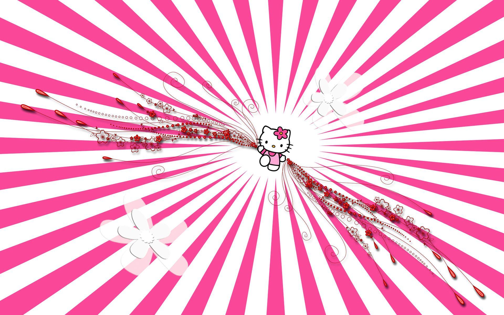 1920x1200 Hello Kitty MySpace Background < Vector < Gallery < Desktop Wallpaper