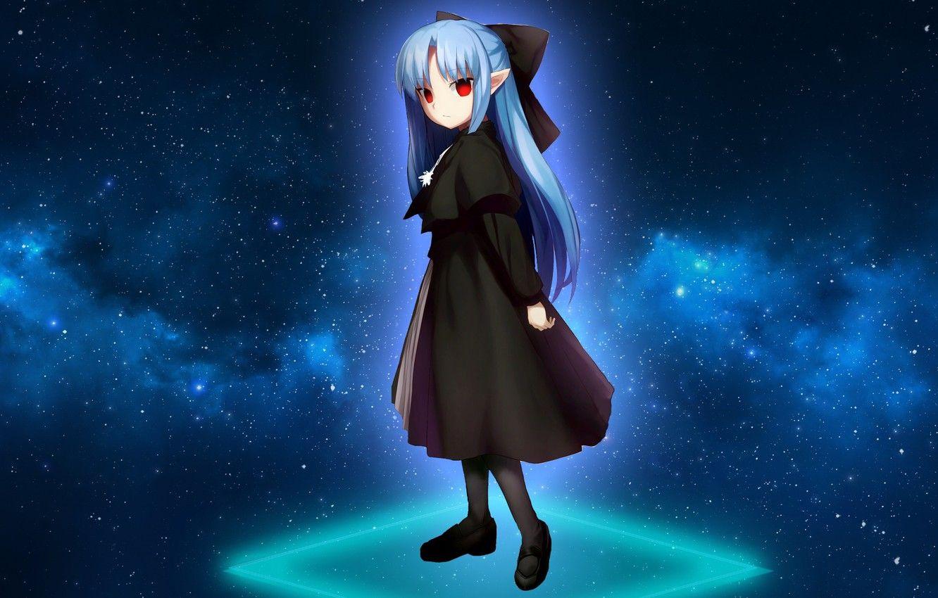 1332x850 Wallpaper Anime, Succubus, Type Moon, Tsukihime, Melty Blood, Len