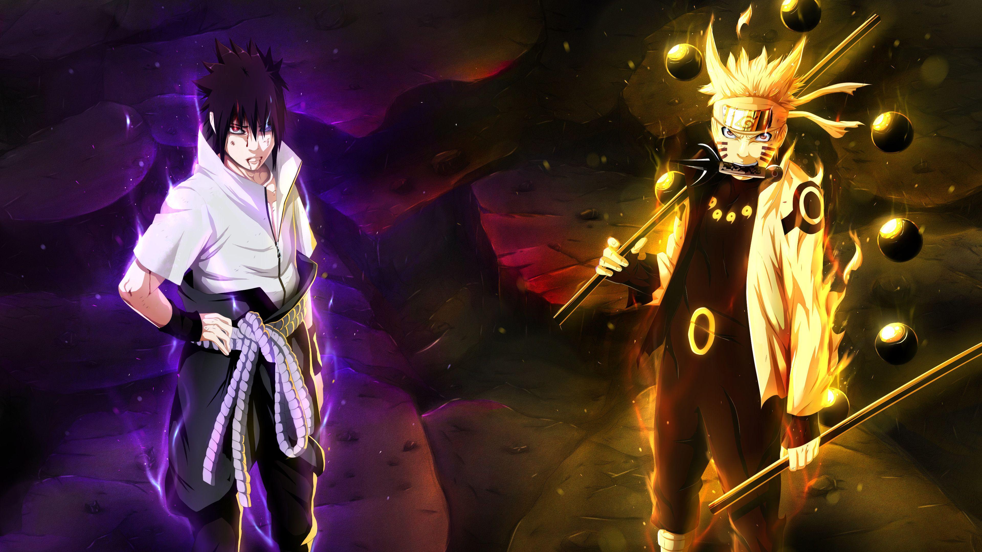 3840x2160 Sasuke Naruto 4K Wallpaper