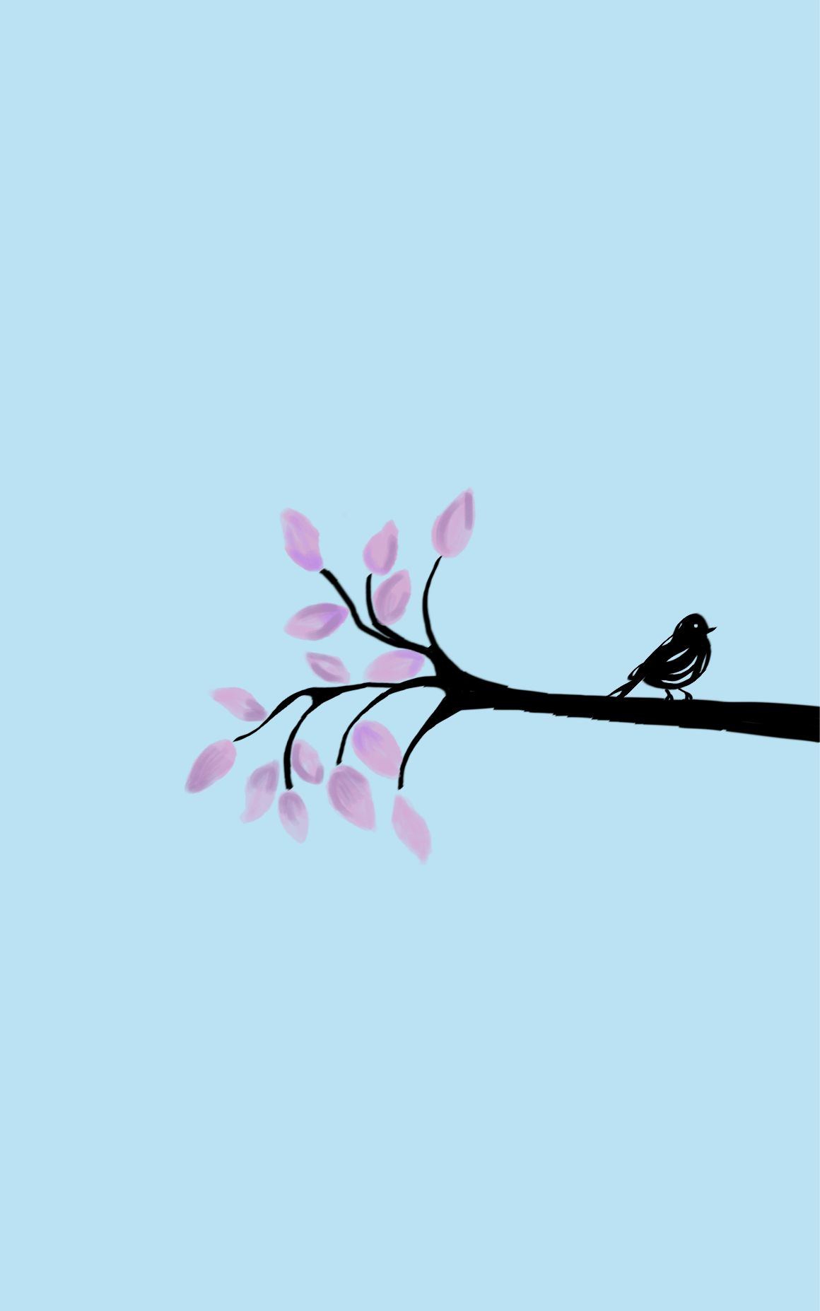 1160x1854 Finch, violet, blue hole, all the bright places, fan art. Lugares
