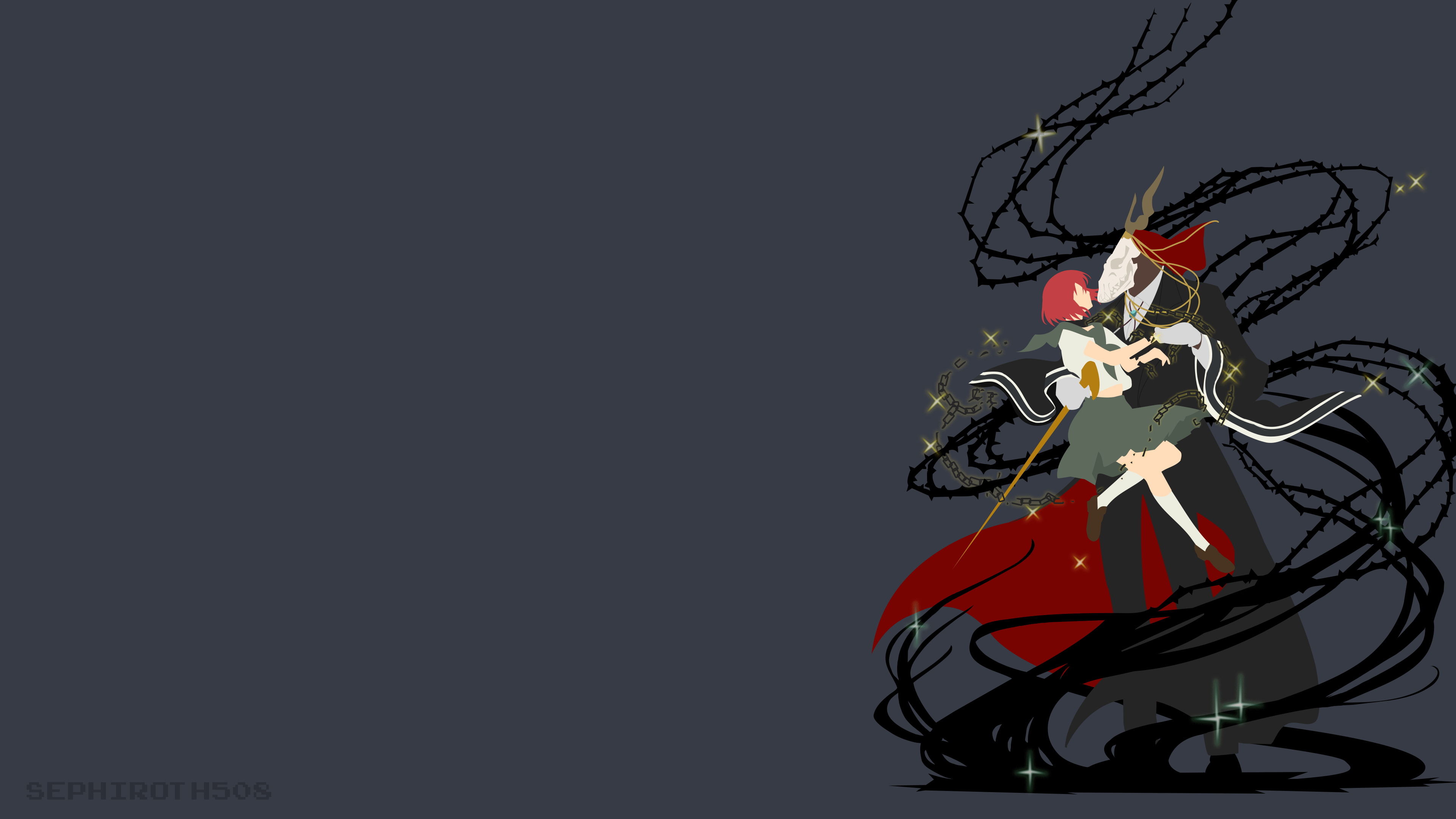 Mahoutsukai no yome, chise, elias, HD phone wallpaper