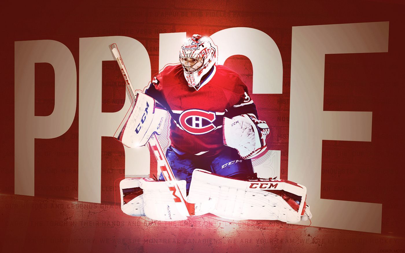 1400x875 Carey Price Desktop Wallpaper - Behance