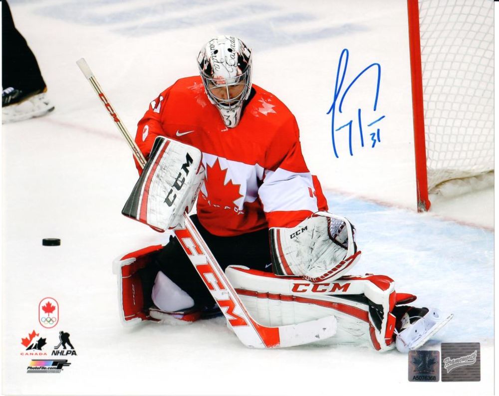 1000x794 Carey Price 8x10 Team Canada Save Photo