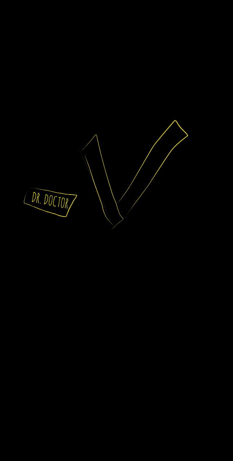 800x1580 Doctor, abstract, black, corona, dark, look, new, nurse, sick, surgeon, HD phone wallpaper
