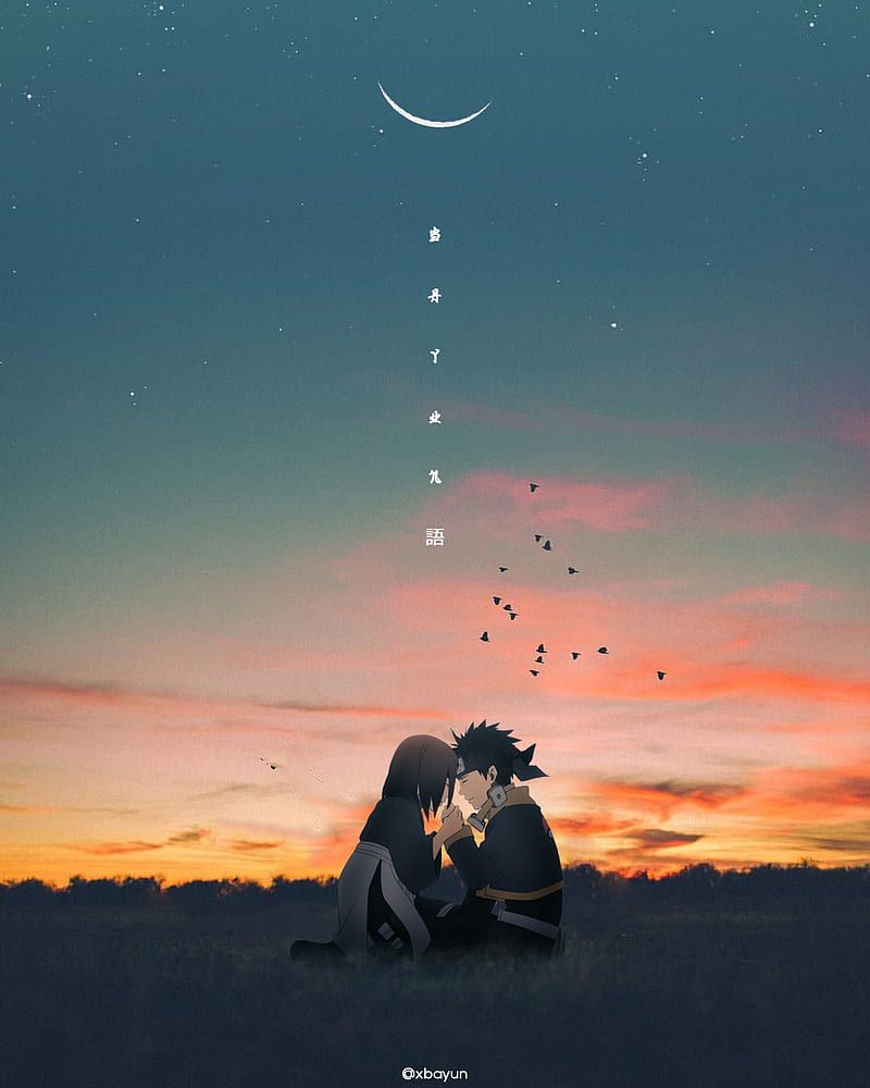 800x1000 HD obito x rin wallpaper