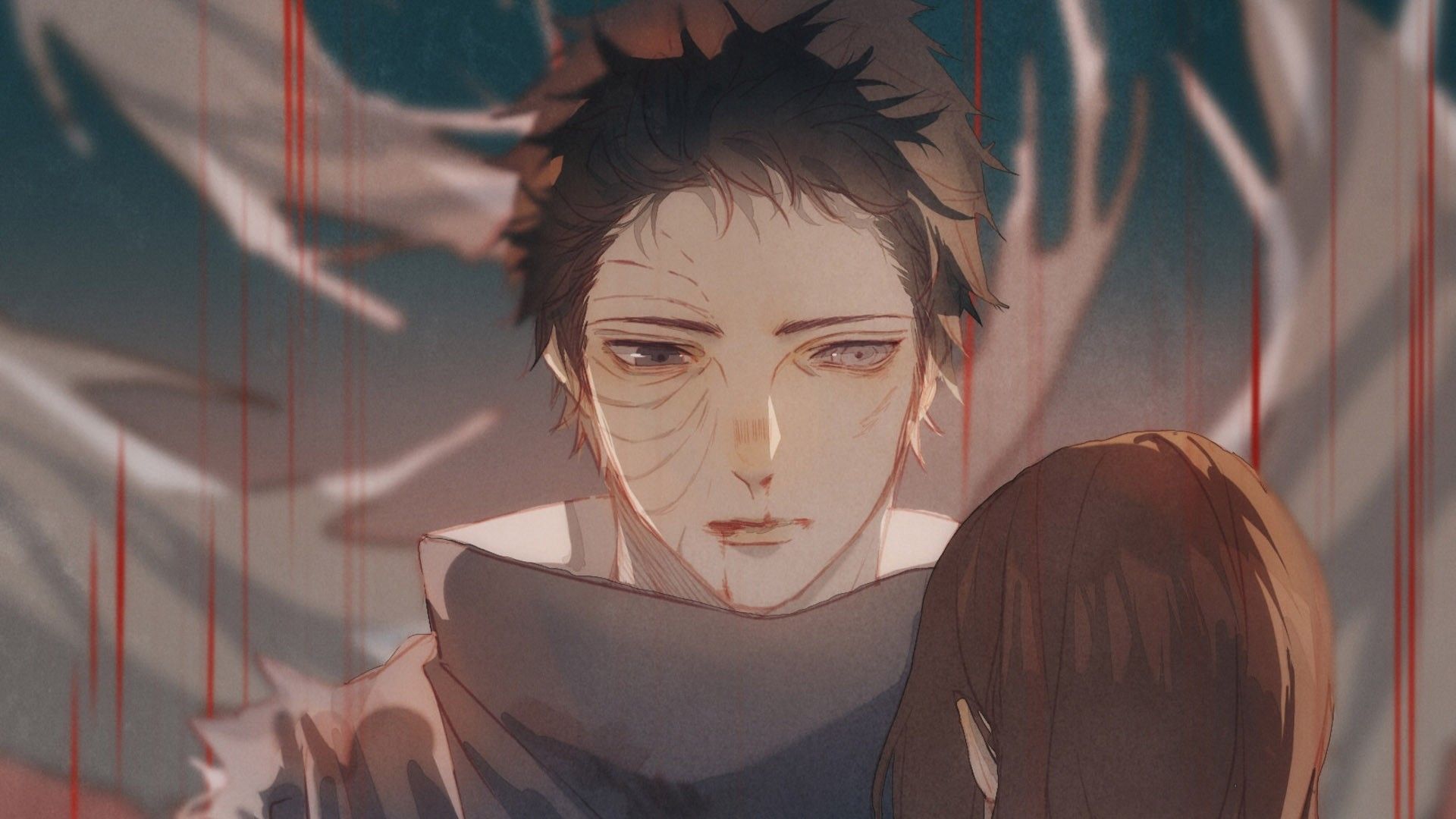 1920x1080 Obito Uchiha Rin Nohara Anime Naruto HD Obito Wallpaper