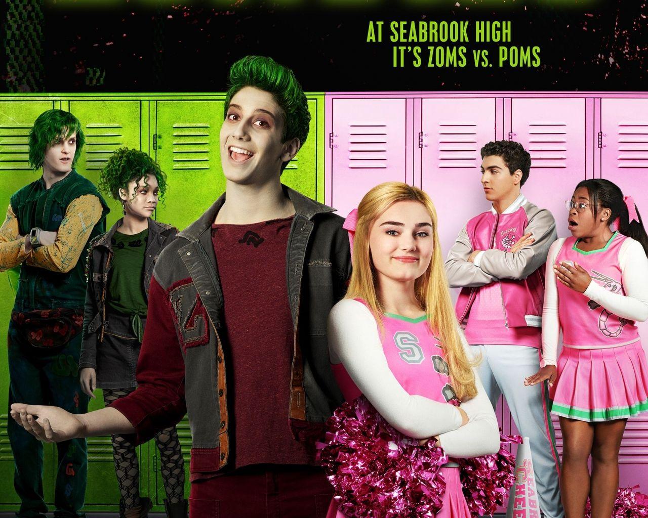 1280x1024 Free download Disney Channel original movie Zombies to unite