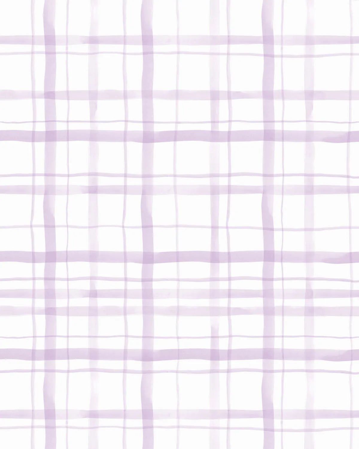 1200x1500 Plaid Lilac Purple Australian Made Gingham Wallpaper Online