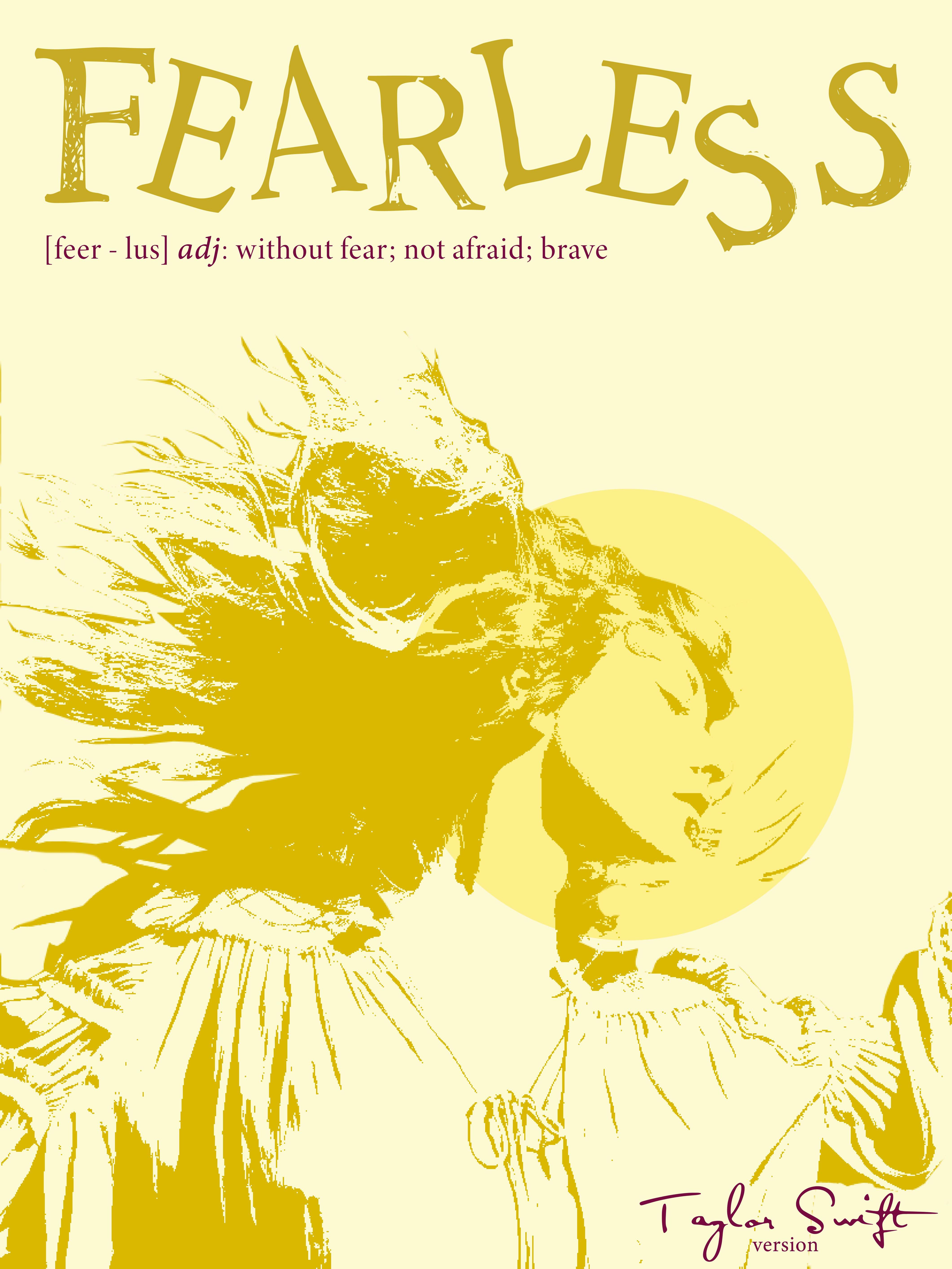 4243x5657 Fearless (Taylor's Version) Poster