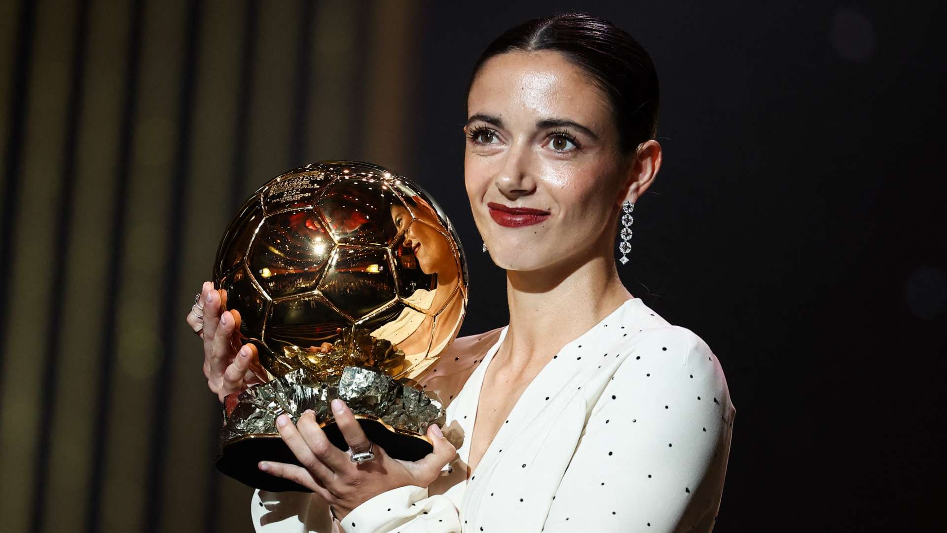1920x1080 Aitana Bonmatí Ballon D'Or 2024 Wallpaper