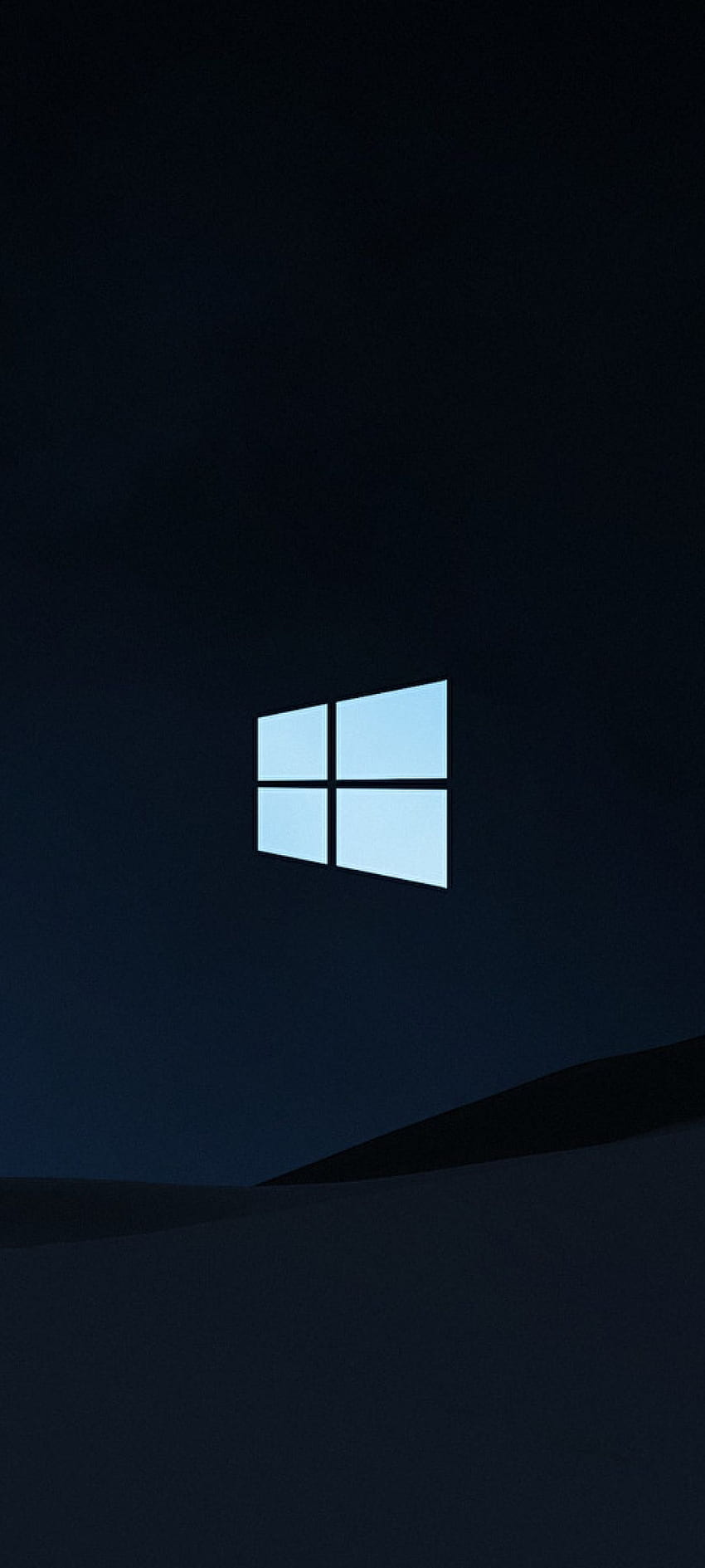 850x1889 Windows 10 Clean Dark Resolution Background, Brands, , and Background, 1080x2400 Dark HD phone wallpaper