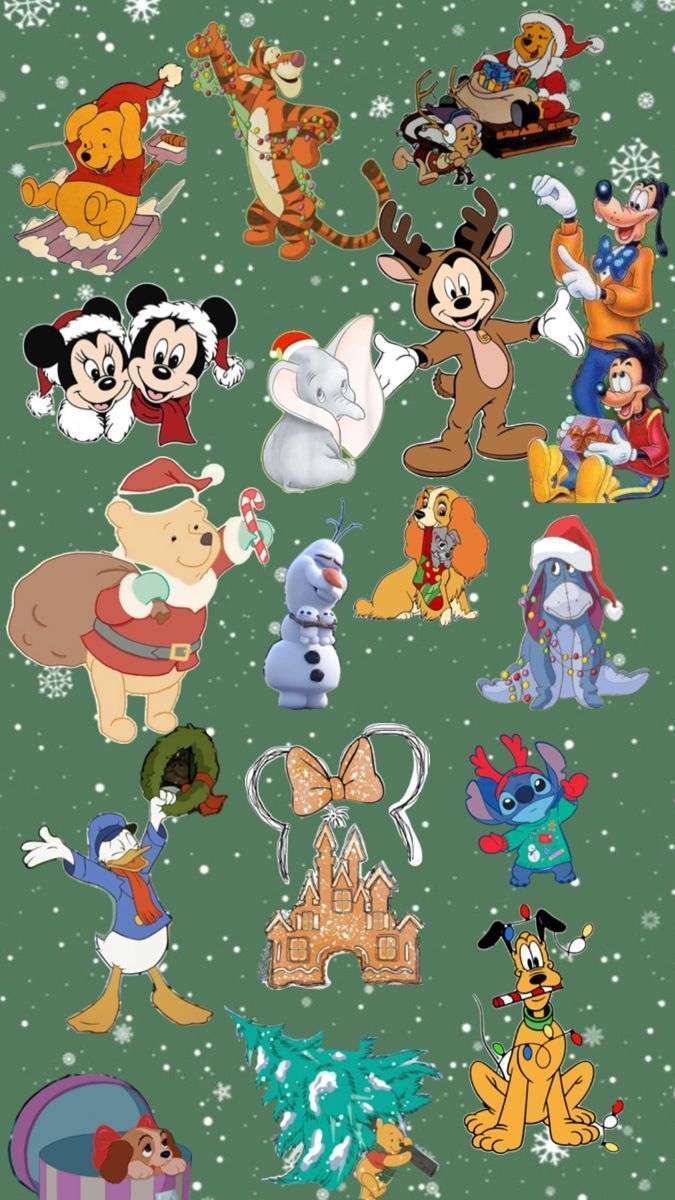 675x1200 Disney Christmas collage