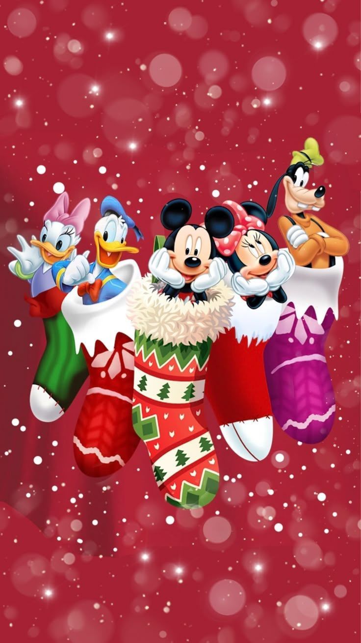 736x1309 Merry Christmas. Mickey mouse christmas, Disney characters christmas, Disney merry