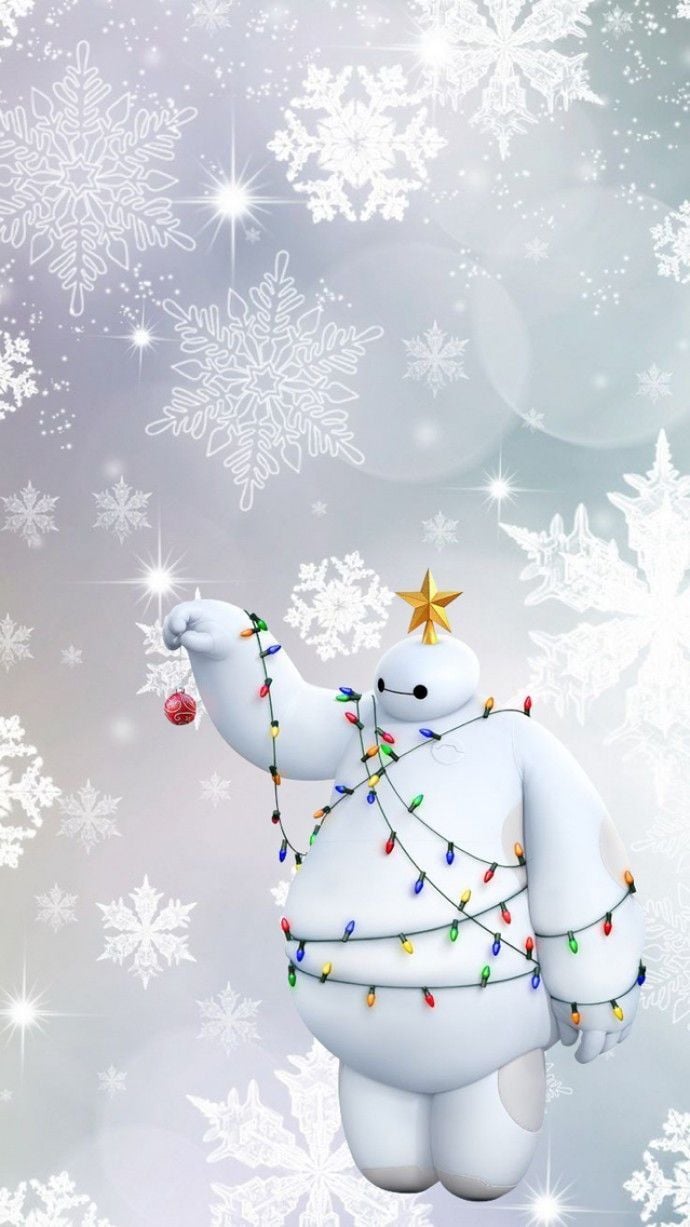 690x1227 Christmas Disney iPhone Wallpaper