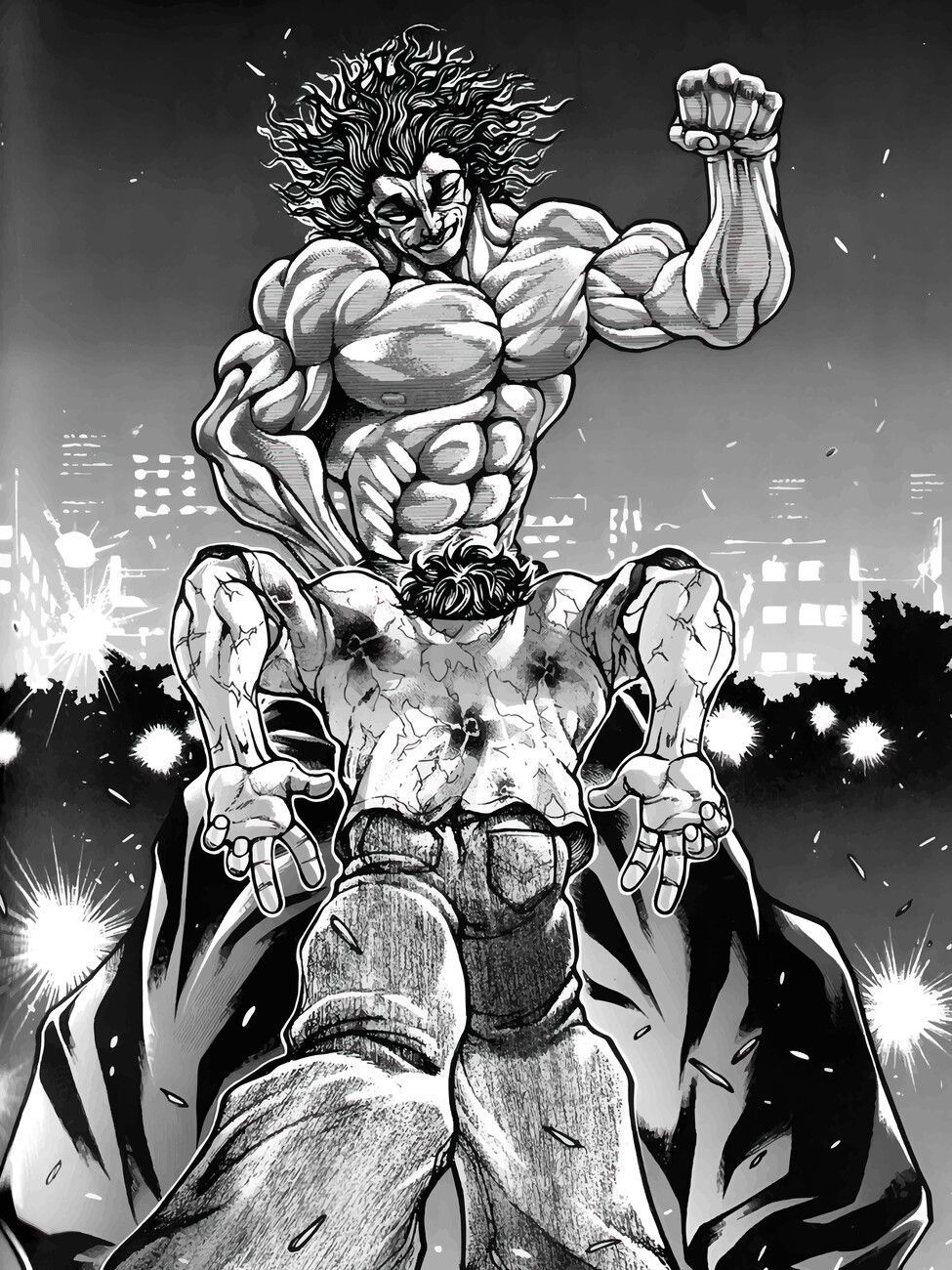 Baki Black and White Wallpapers - Top Free Baki Black and White ...