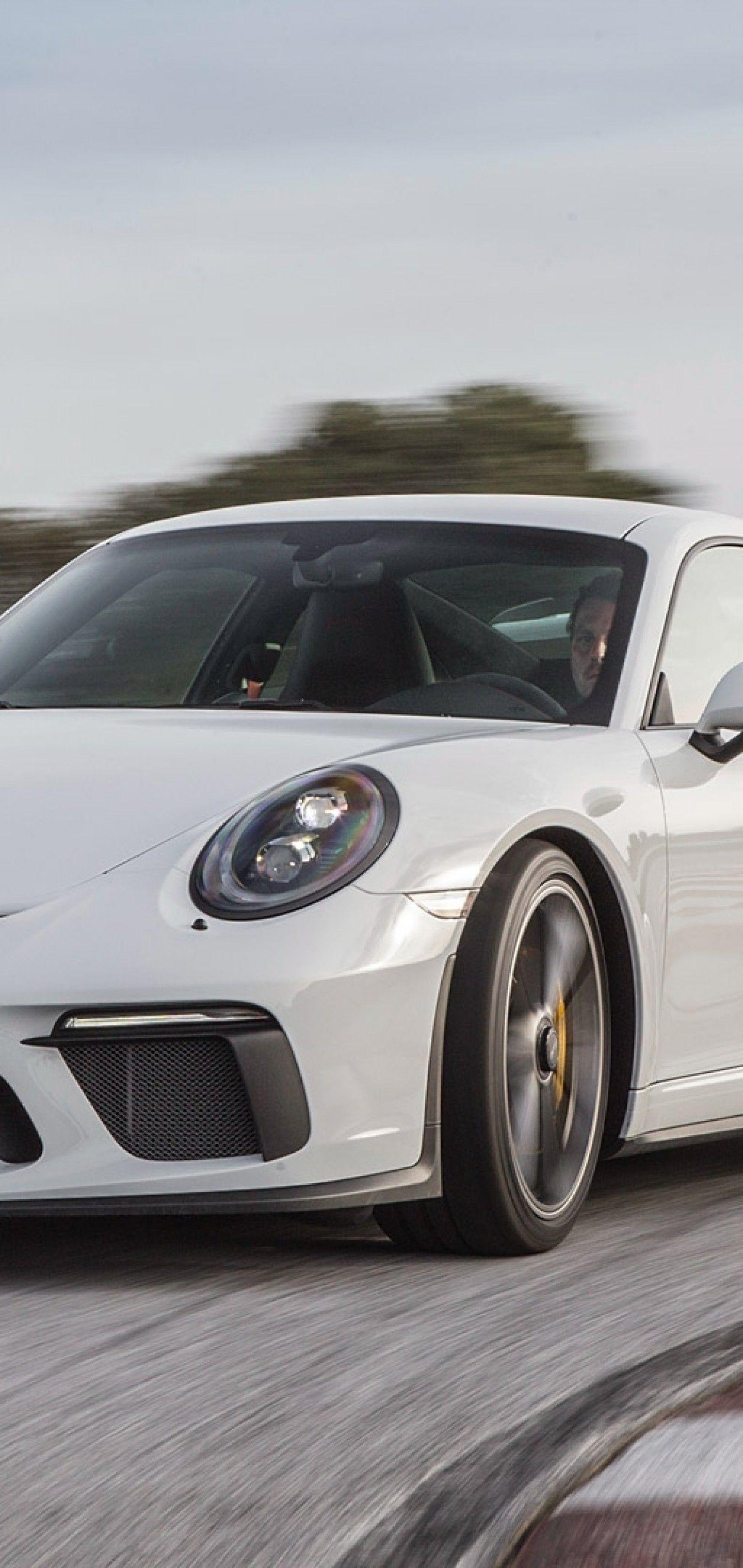 1440x3040 Download 1440x3040 Porsche 911 Gt3 Rs, White, Supercar, Cars