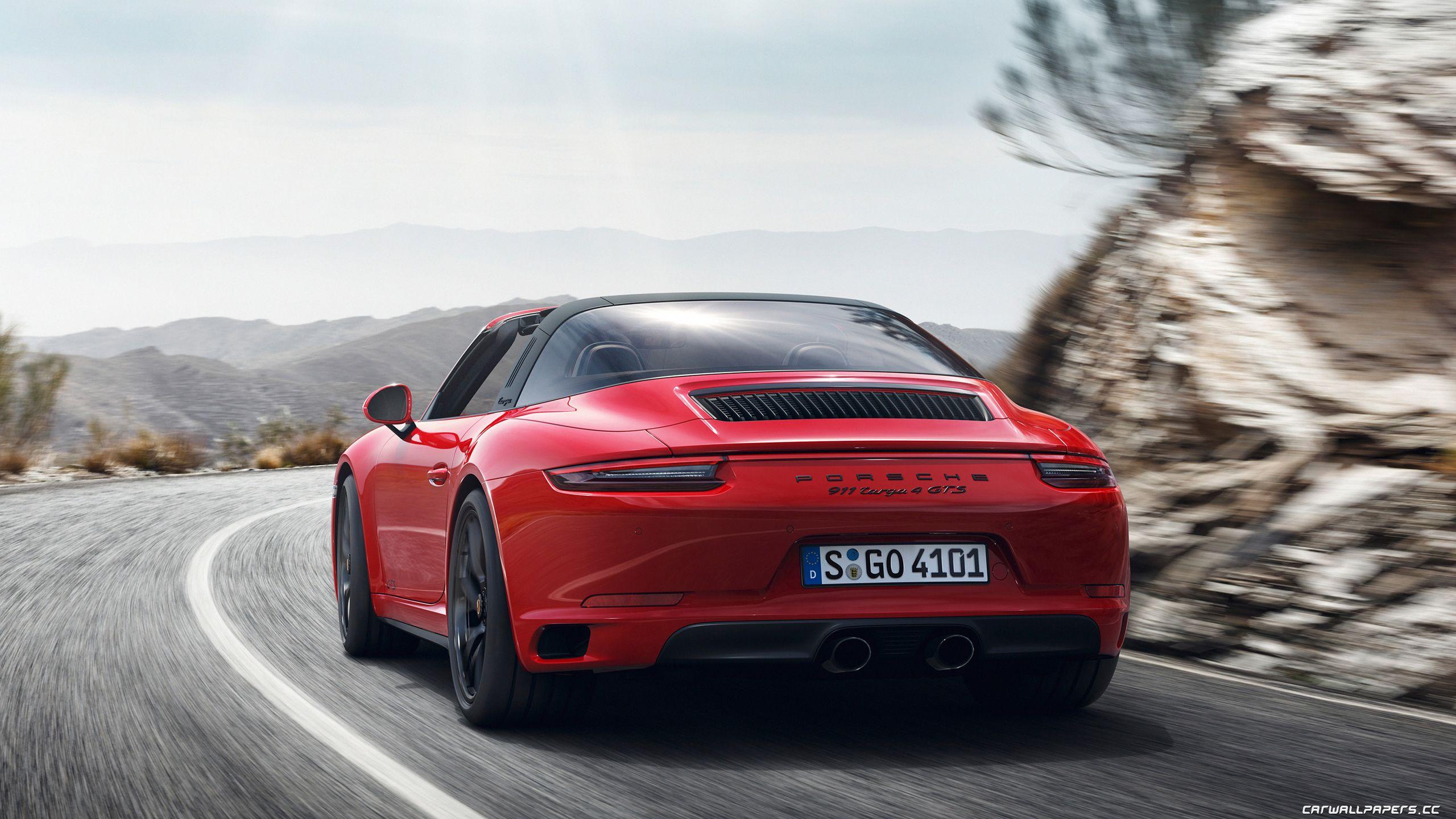 2560x1440 Cars desktop wallpaper Porsche 911 Targa 4 GTS