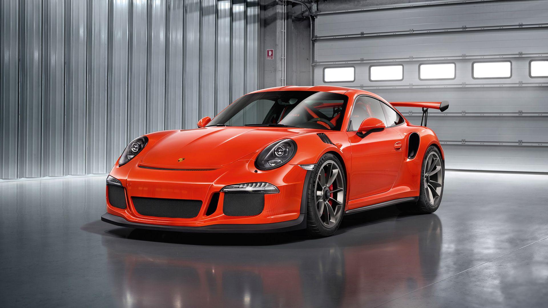 1920x1080 Porsche 911 GT3 RS, Car, Red cars, Vehicle, Render Wallpaper HD