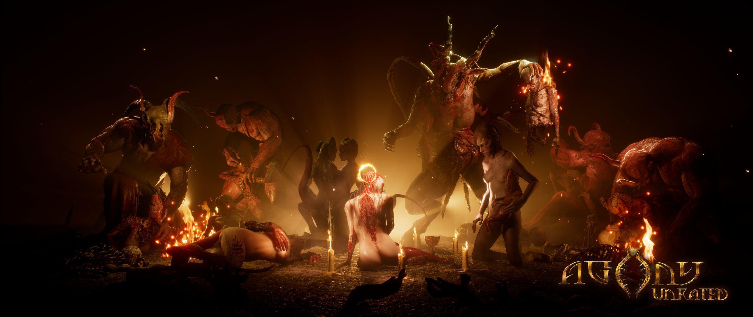 2560x1080 Agony On Steam Halloween Sale Unrated, Download Wallpaper