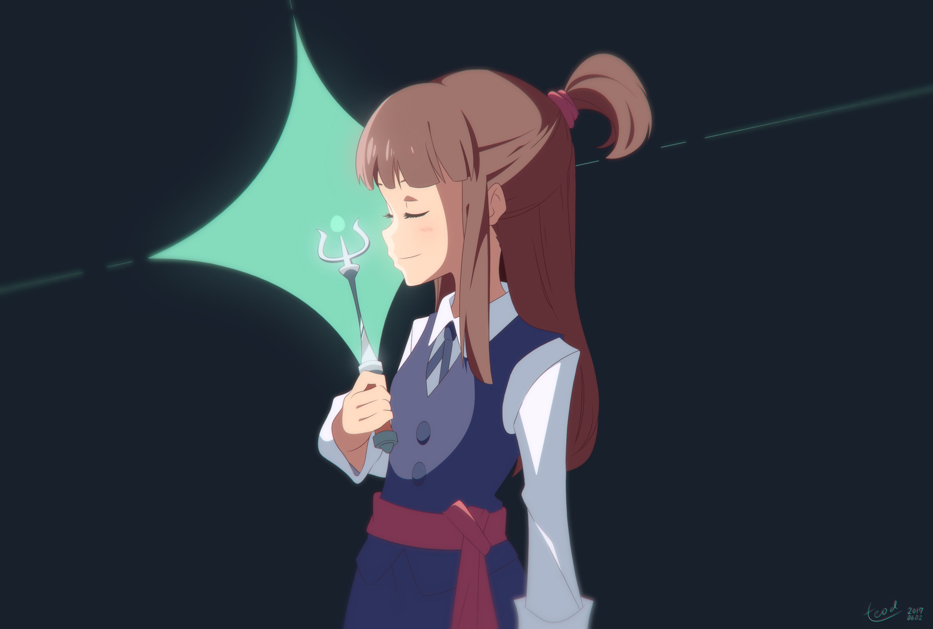 3200x2160 Akko Kagari