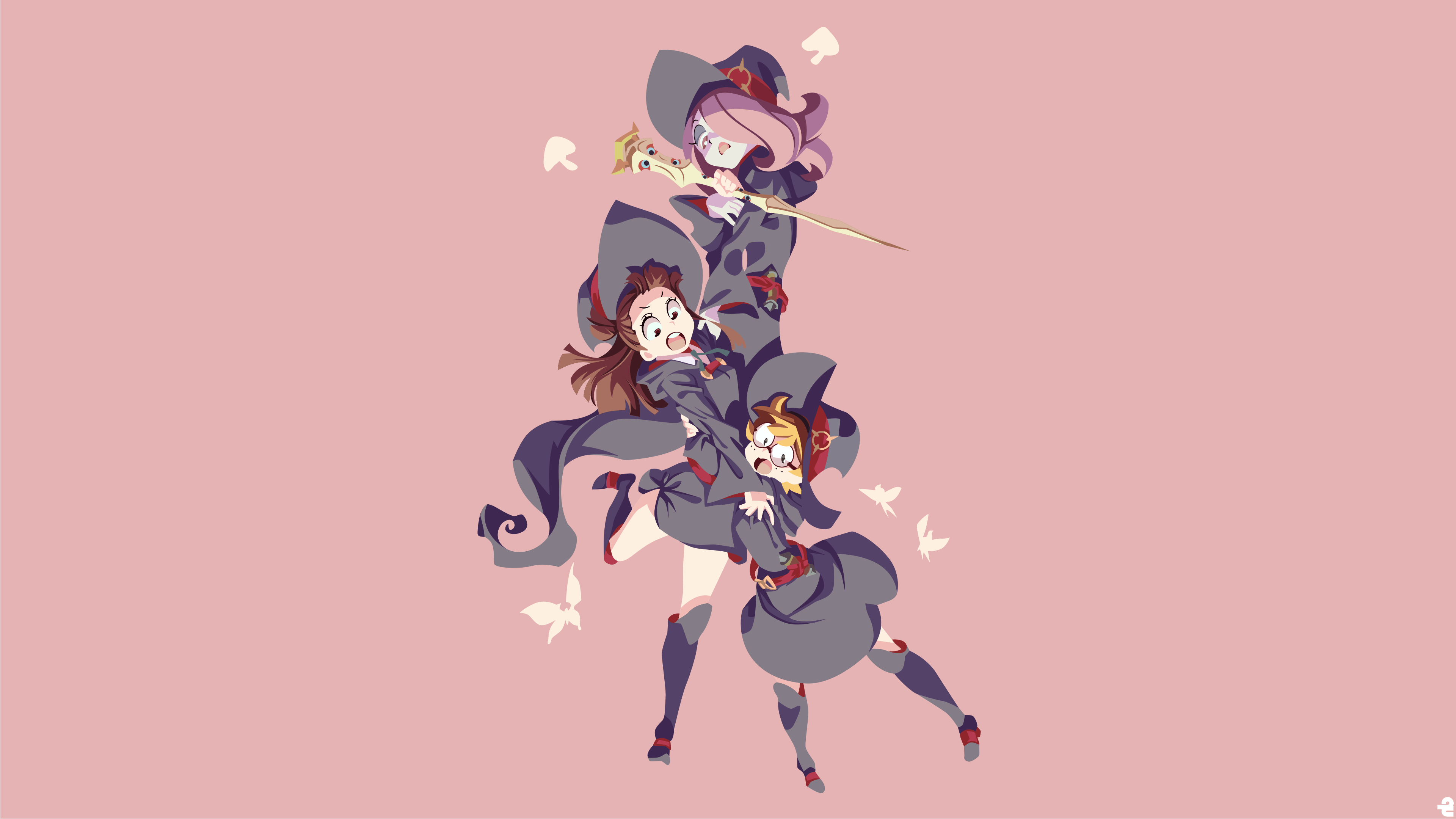 3840x2160 Little Witch Academia Wallpaper