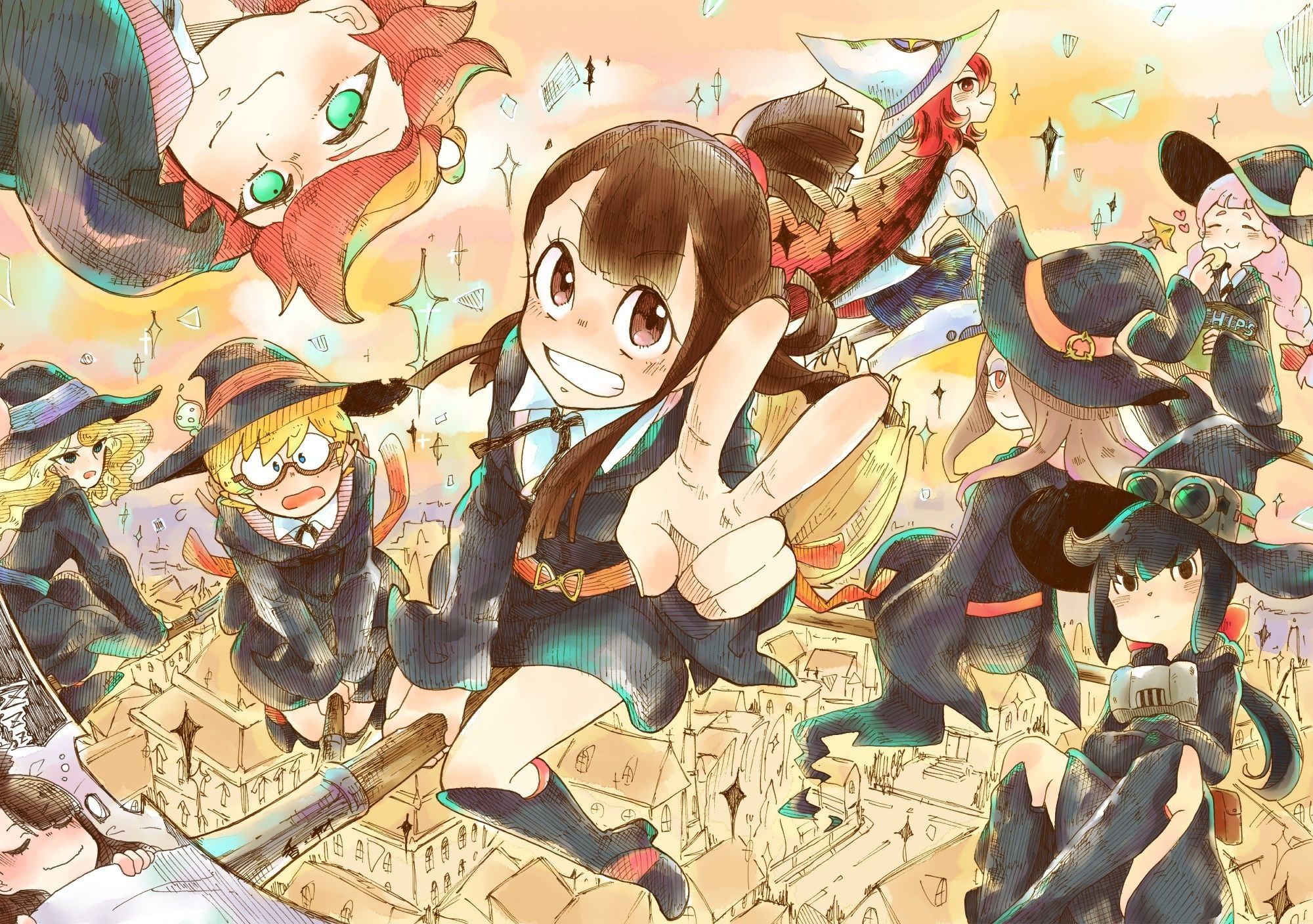 2000x1408 Little Witch Academia Wallpaper