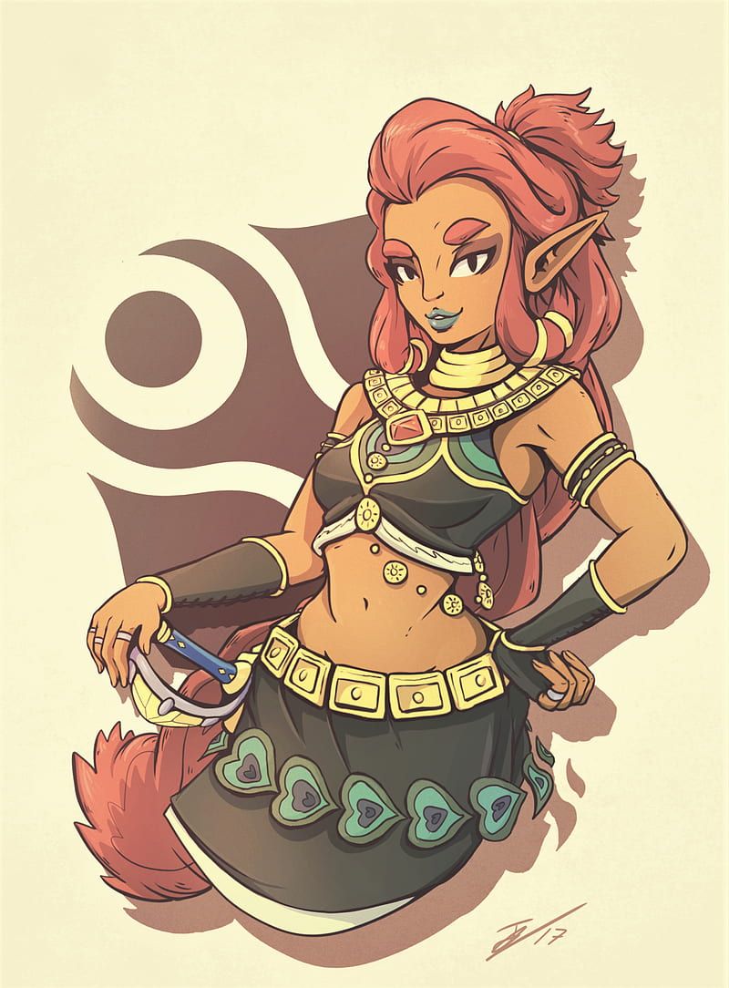 800x1084 Riju, legend of zelda, HD phone wallpaper