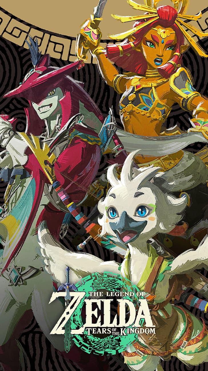 728x1294 Riju (The Legend Of Zelda) 1080P, 2K, 4K, 5K HD wallpaper free download