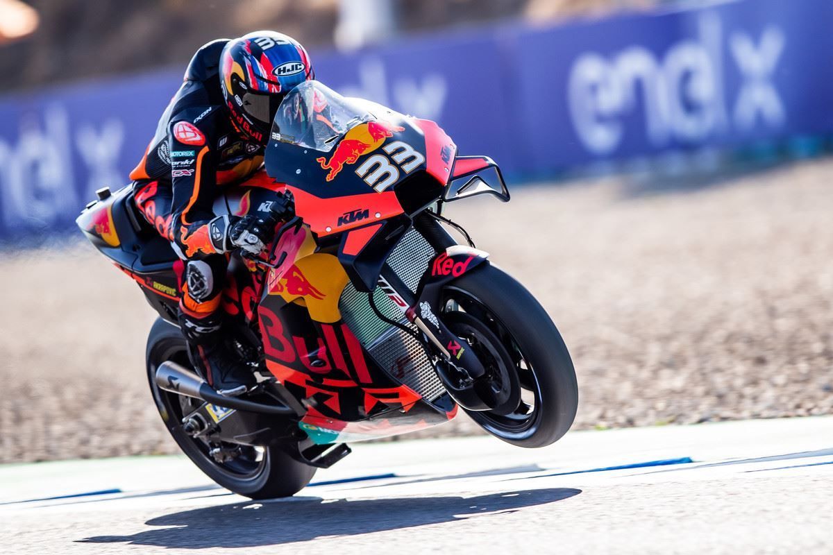 1200x800 Brad Binder takes the first MotoGP Grand Prix win for KTM in his 3rd race in the premier class!!