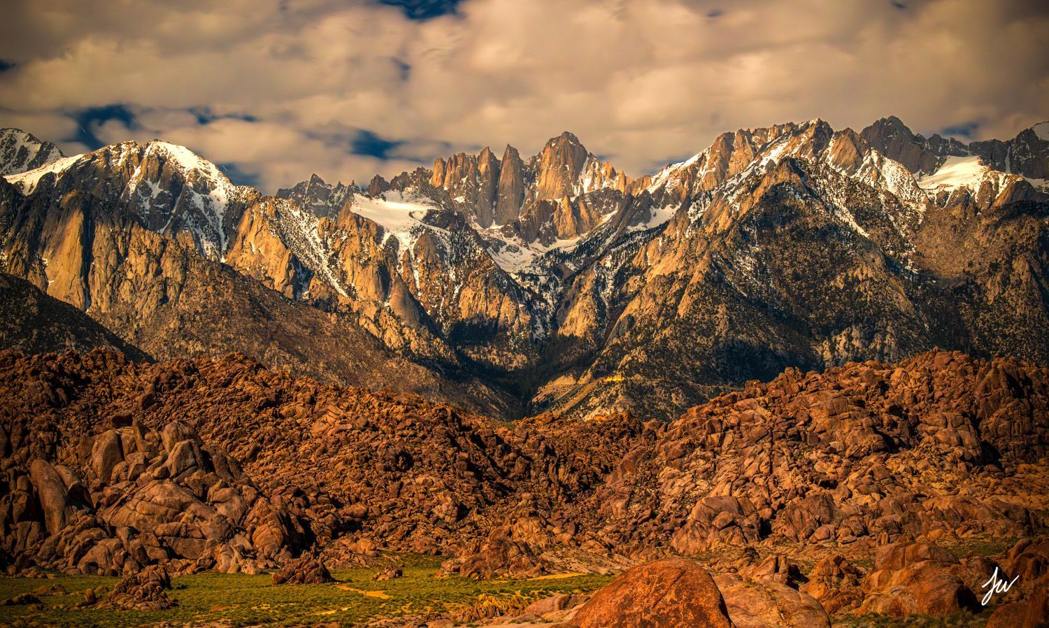 1500x898 Whitney Moonlight. Mount Whitney, California. Jason Weiss Photography