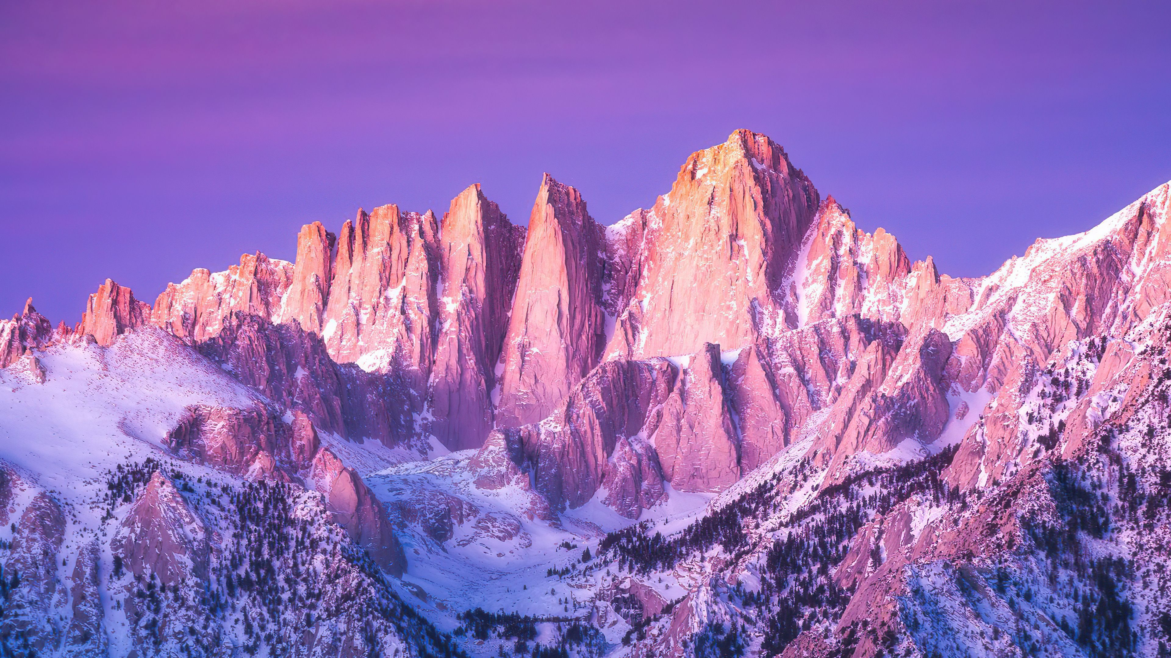 3840x2160 Peaks Of Mount Whitney Wallpaper, HD Nature Wallpaper, 4k Wallpaper, Image, Background, Photos and Picture