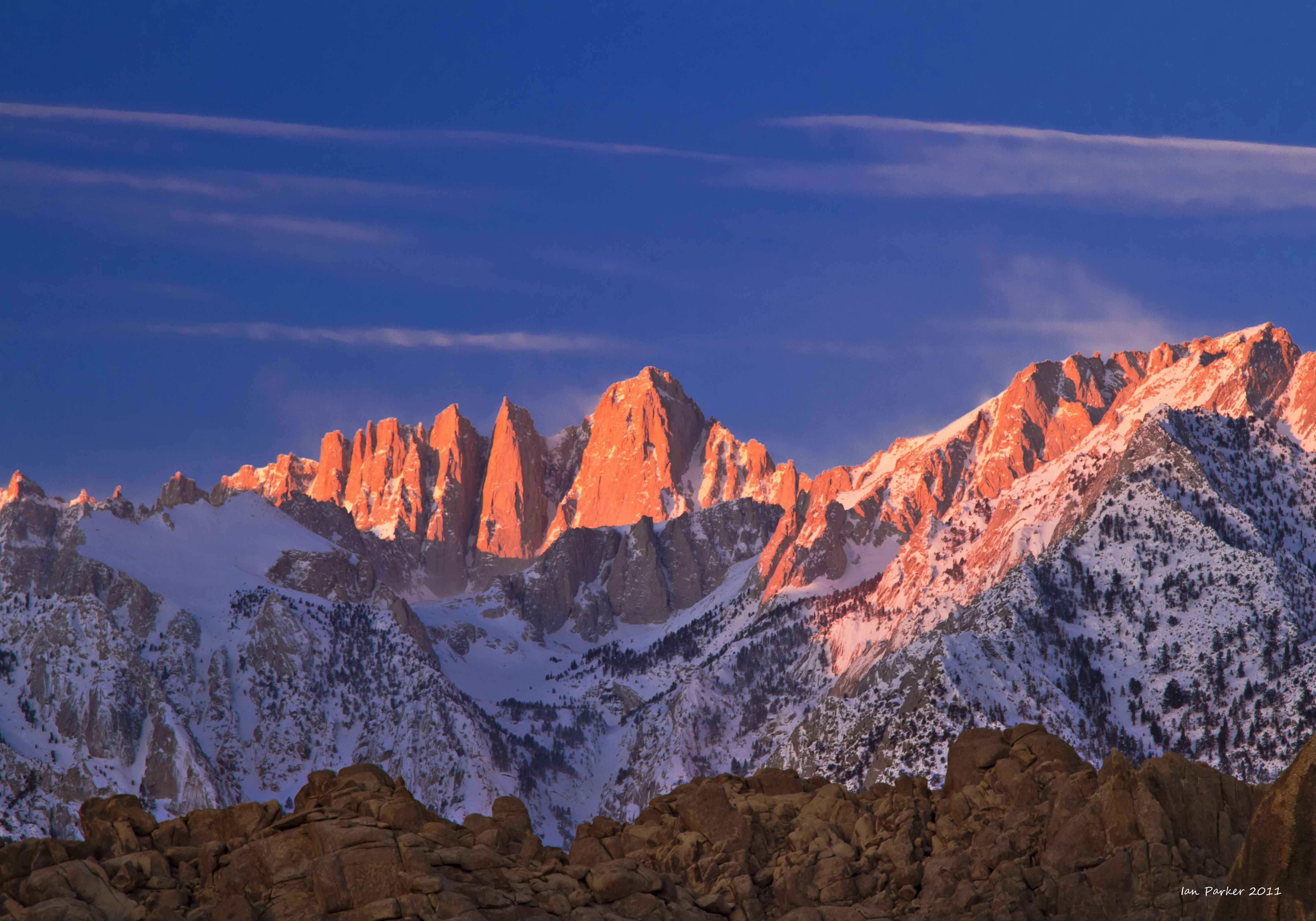 4659x3261 Mt. Whitney. Breaking In My Shoes