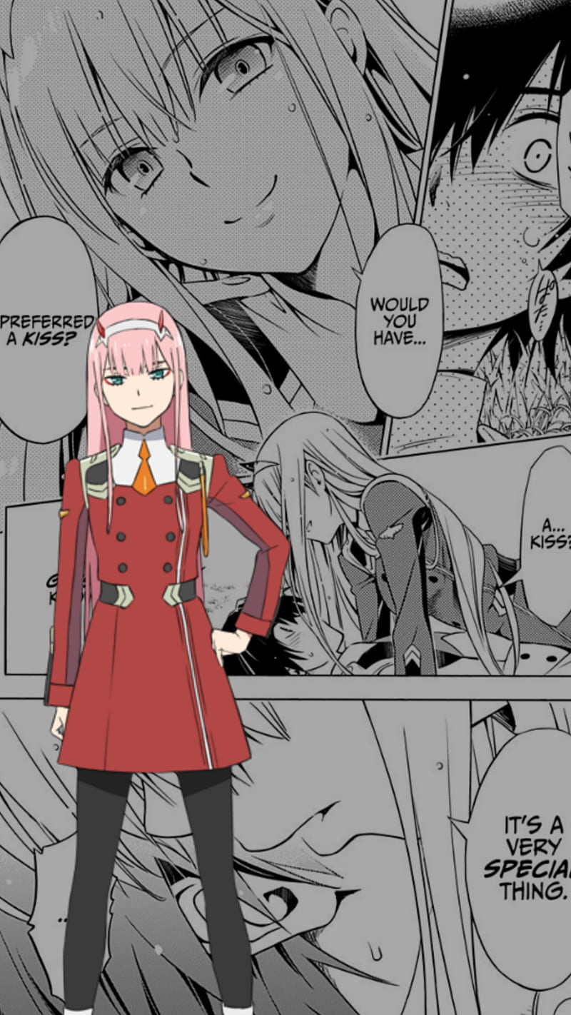 800x1422 Zero Two, anime, darling, darling in the franxx, ditf, manga, HD phone wallpaper