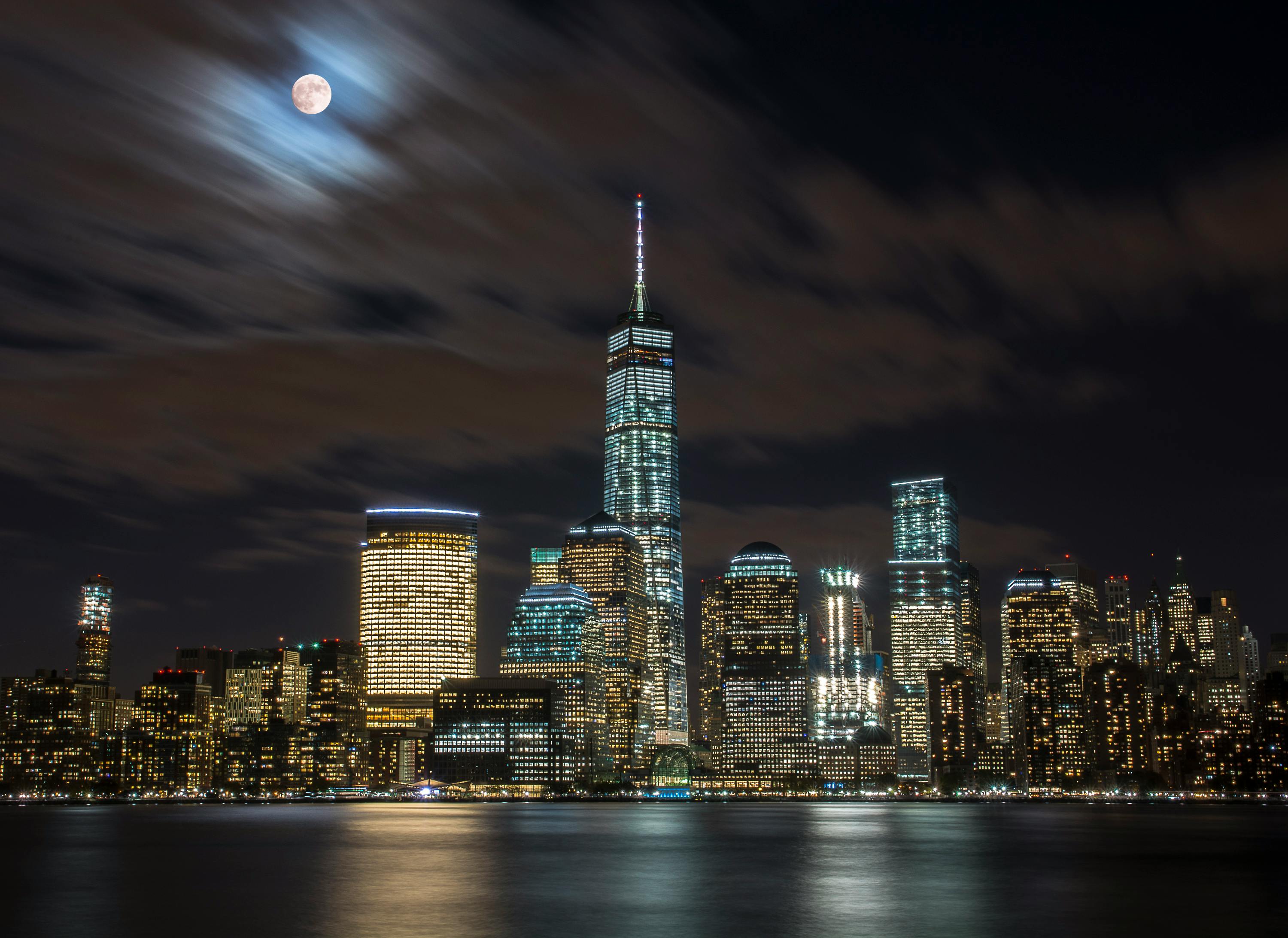3000x2185 New York Night Photo, Download The BEST Free New York Night & HD Image
