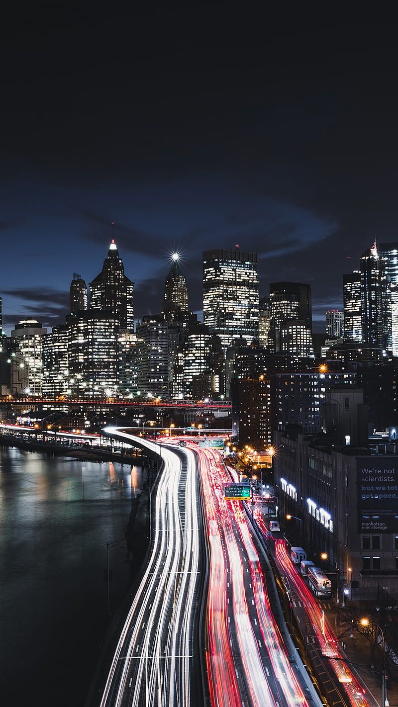 800x1422 New York City Night, natural, skyline, HD phone wallpaper