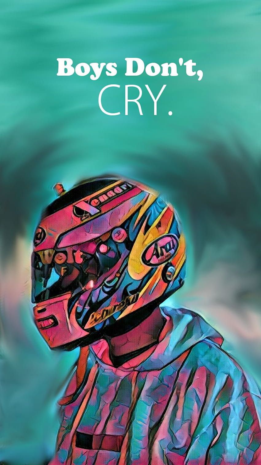 850x1512 Boys dont cry HD wallpaper