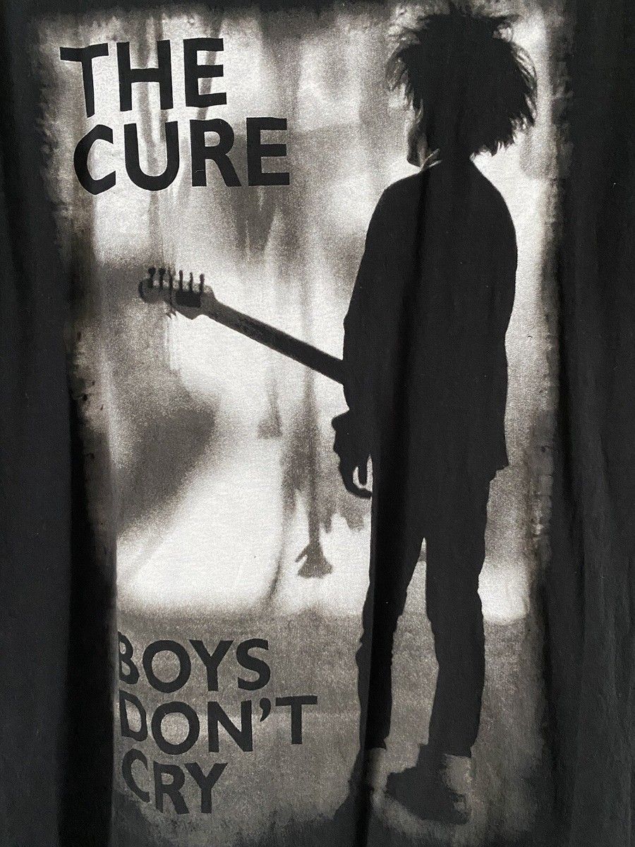 900x1200 THE CURE: VINTAGE “BOYS DON'T CRY” T SHIRT. ROBERT SMITH Silhouette. Preowned: L