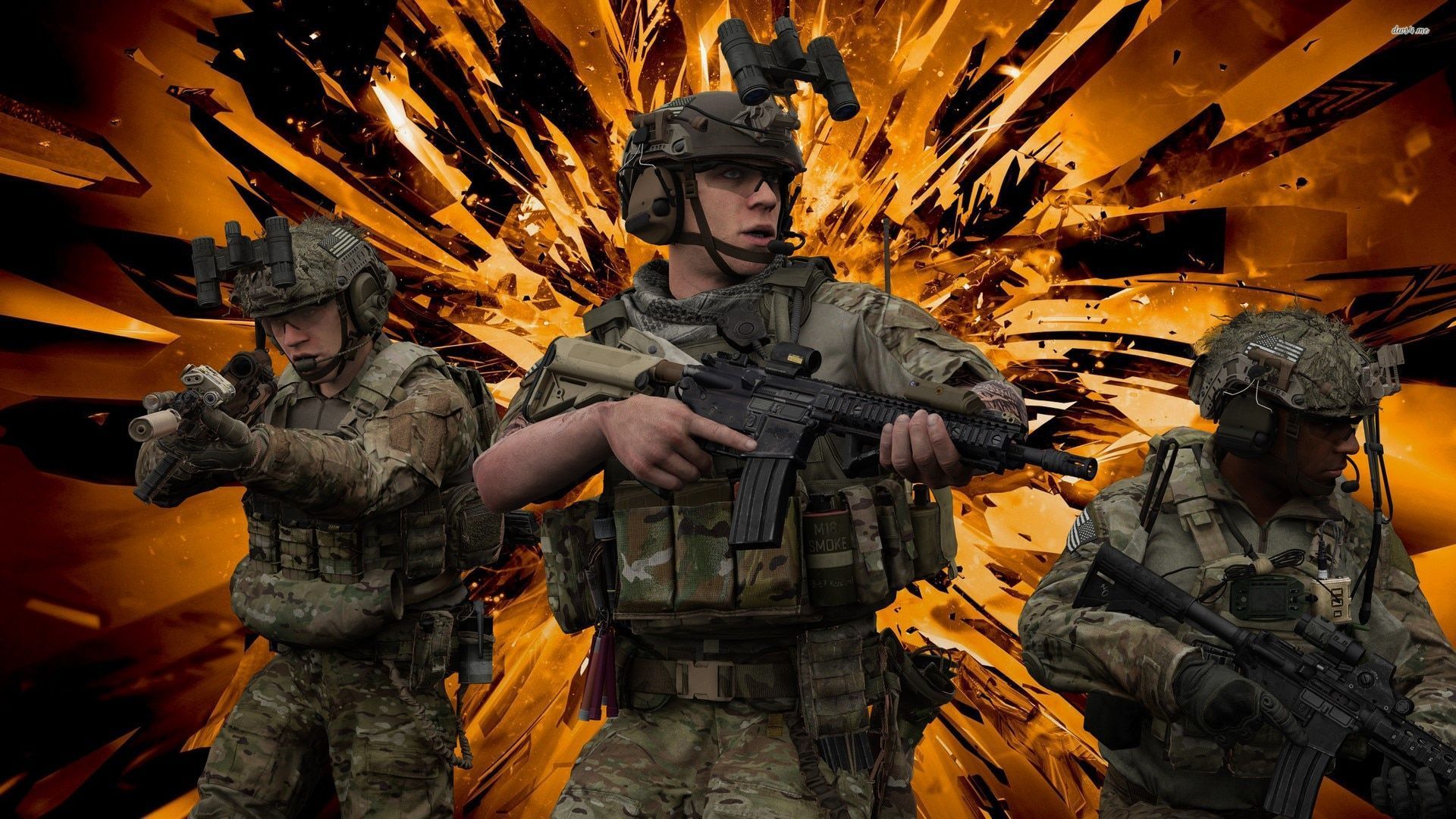 1920x1080 Steam Workshop::Seraphim's GMOD Milsim & Reenactment theme models