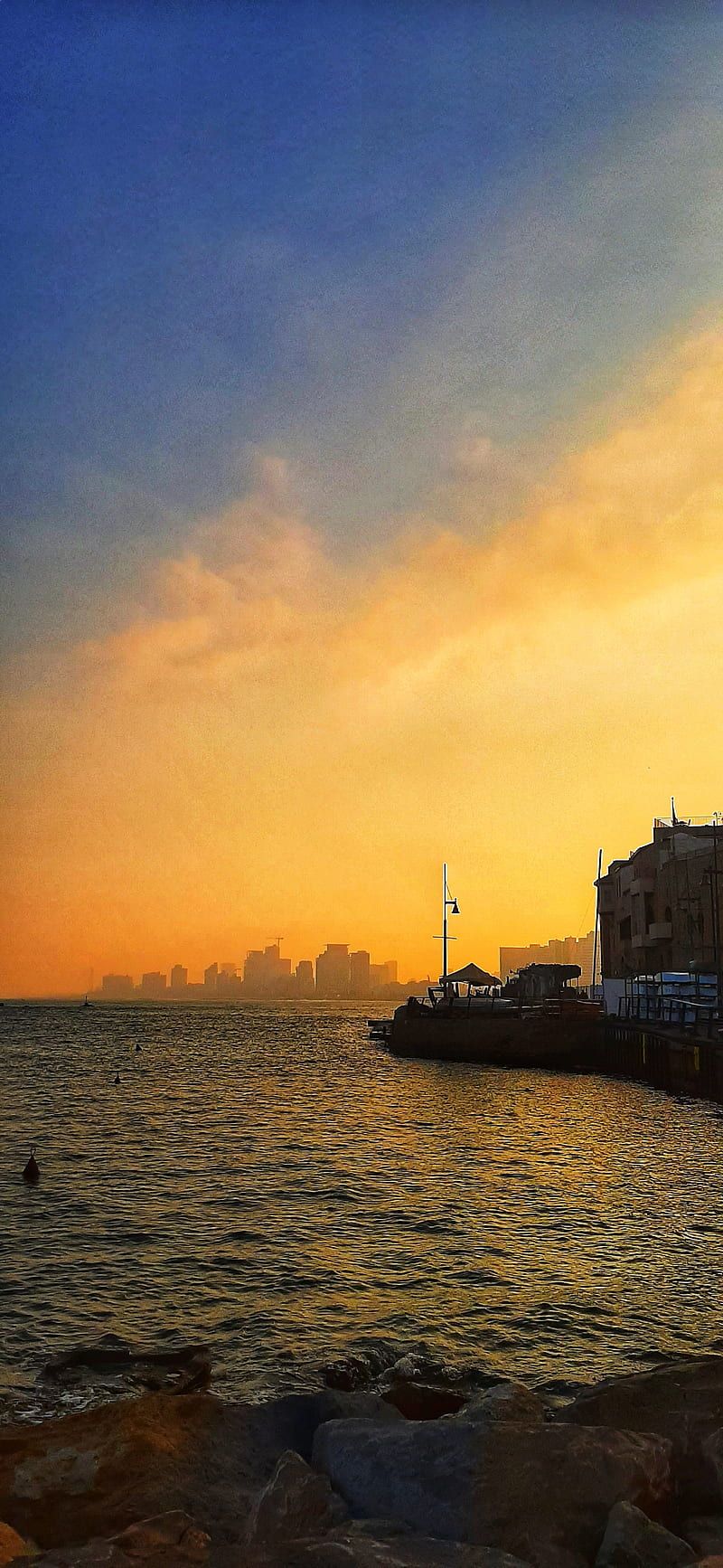 800x1734 Jaffa, city, israel, port, view, HD phone wallpaper