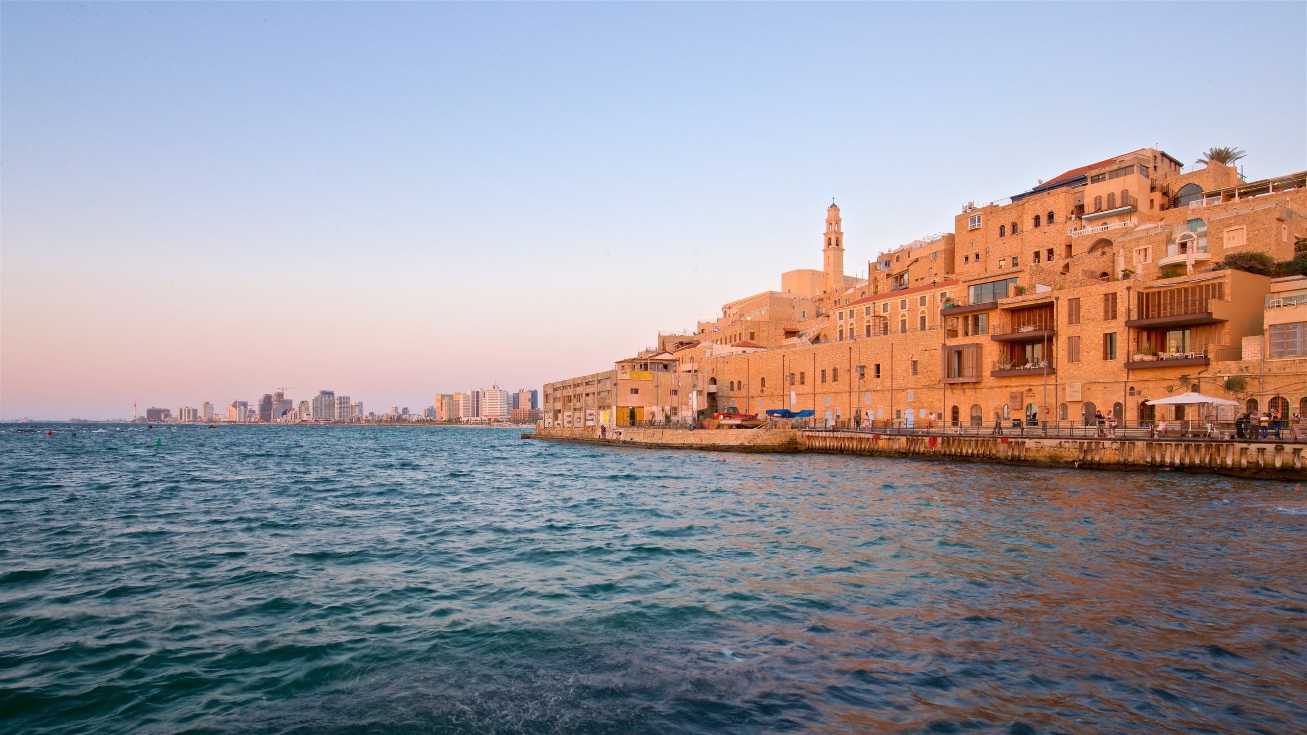 2560x1440 Jaffa Port in Tel Aviv Promenade. Expedia.co.uk