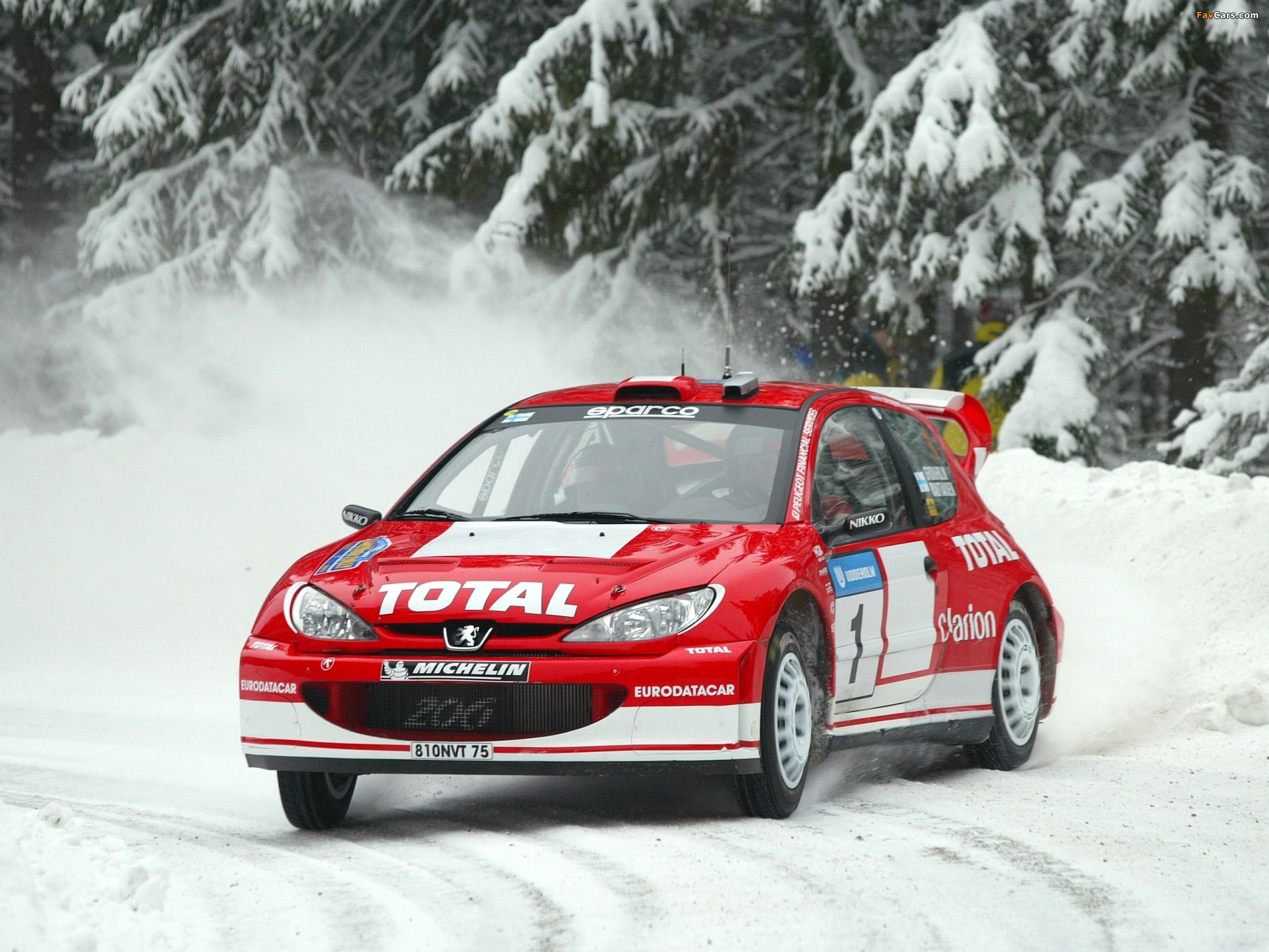 2048x1536 image of Peugeot 206 WRC 1999–2003 (2048x1536)