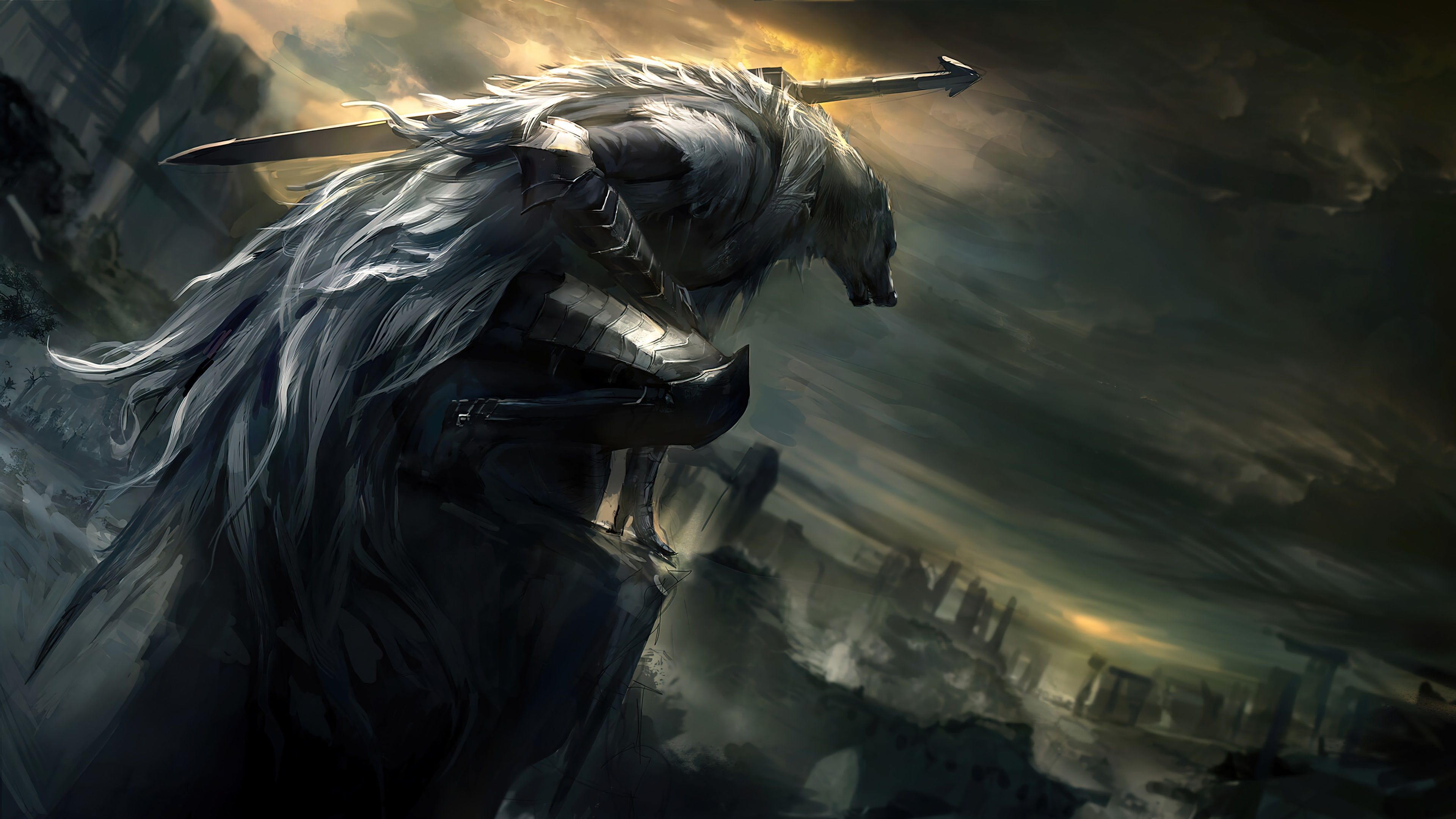 3840x2160 elden ring, game, art, 4k, HD Wallpaper